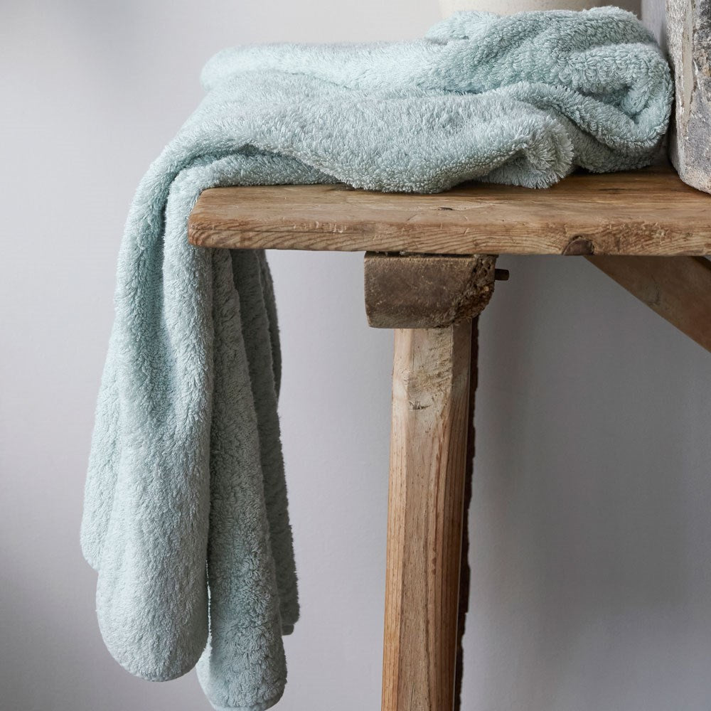 Super Pile Cotton Bath Towel - Seafoam