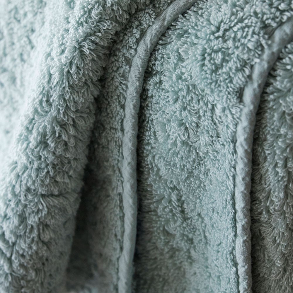 Super Pile Cotton Hand Towel - Seafoam