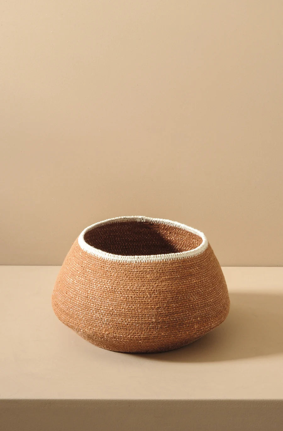 Bianca Lorenne Sfera Tan Basket - Small 20 x 18cm