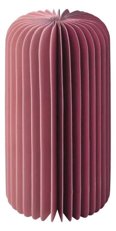 Papiervase Yuki paper vase - Berry