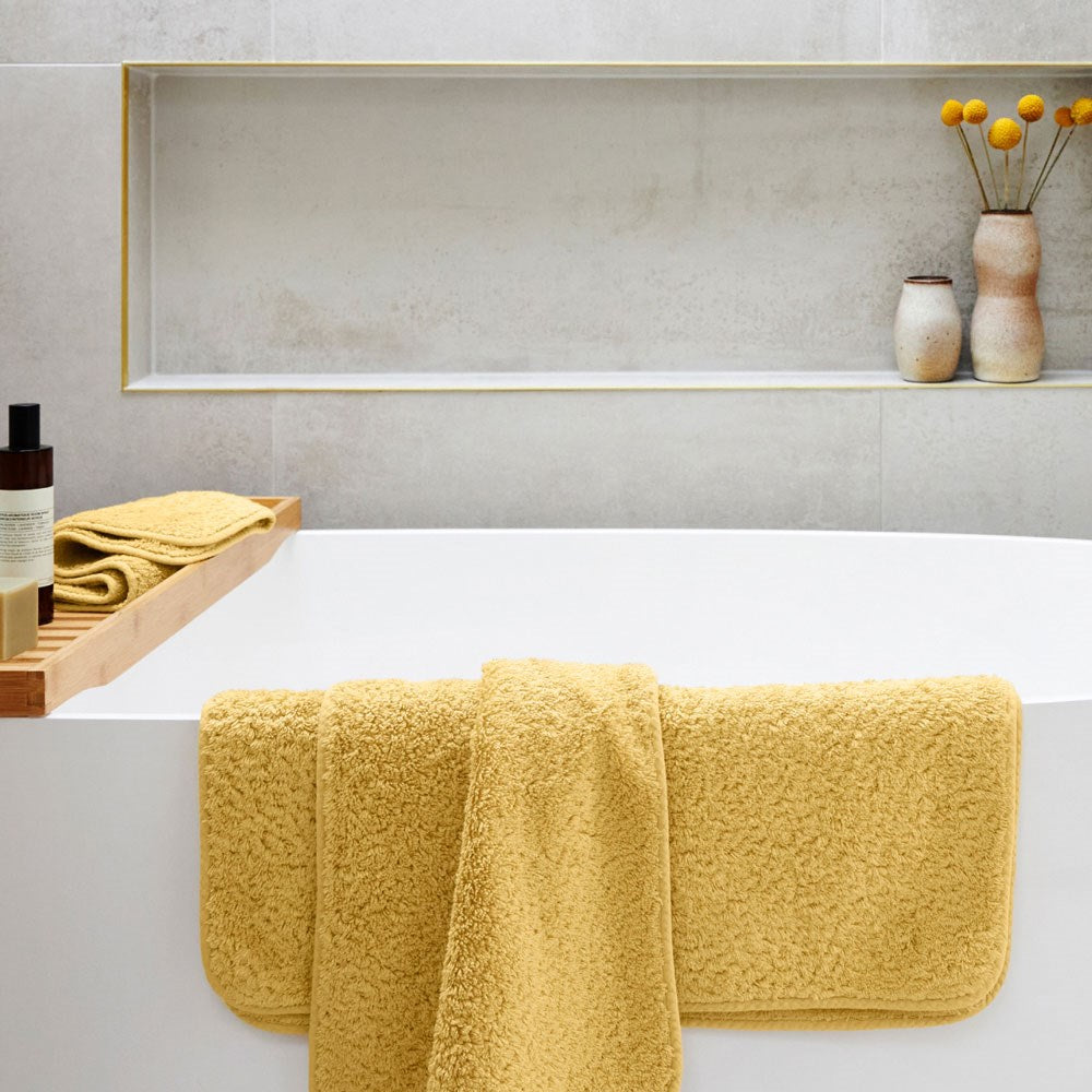 Super Pile Cotton Bath Sheet - Gold