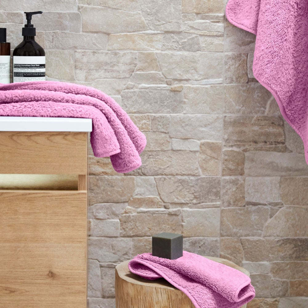 Super Pile Cotton Bathmat - Violet