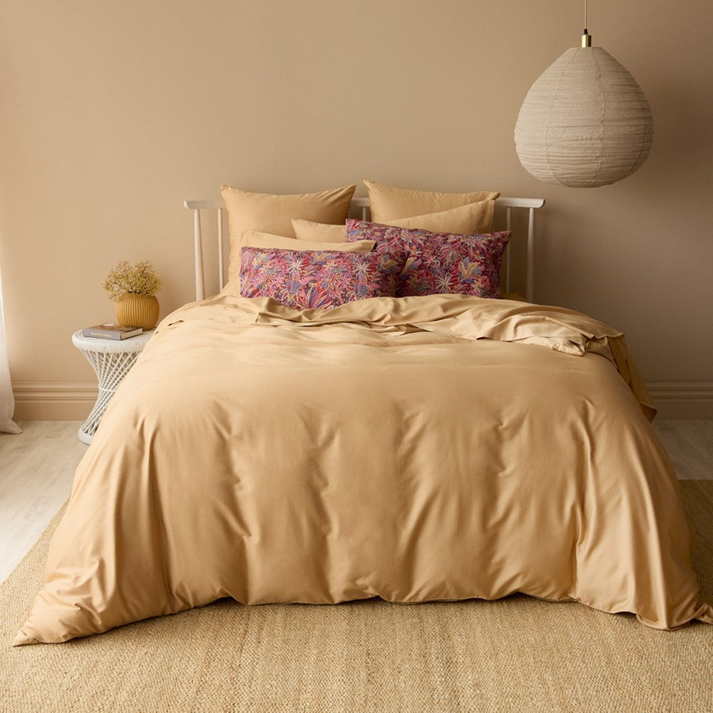 Bamboo Cotton Euro Pillowcase - Almond