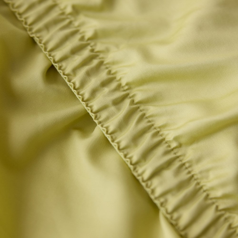 Bamboo Cotton Fitted Sheet - Butter