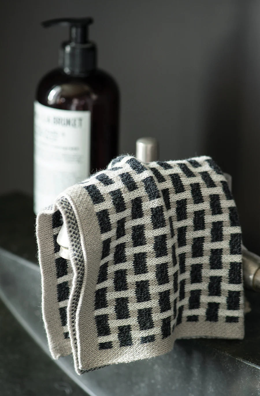 Bianca Lorenne Basento Graphite Washcloths - Set of Three