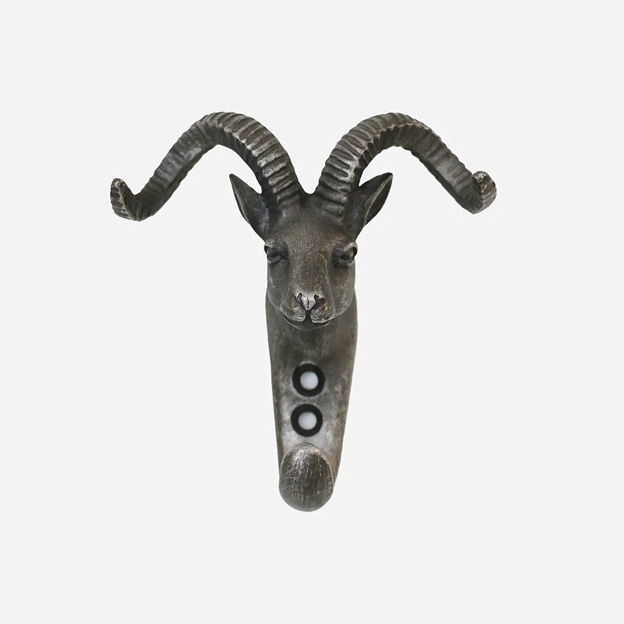 Antelope Hook in Pewter Finish 10cm