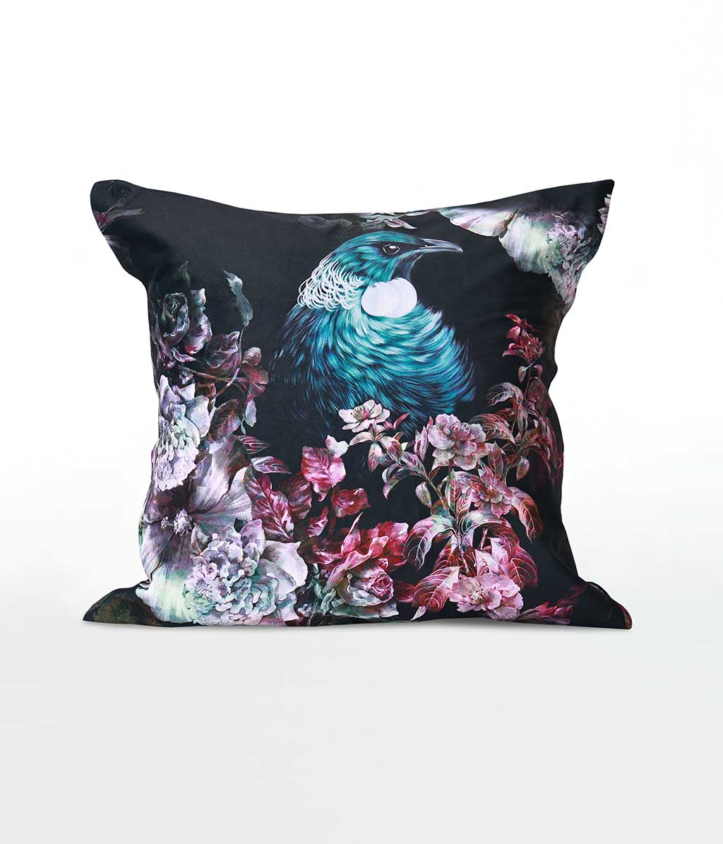 Tui Blossom Velvet Cushion Cover