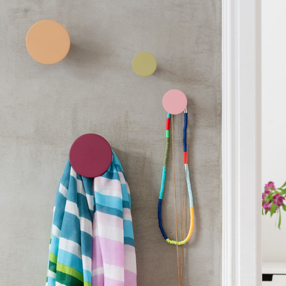 Remember: Wall Hooks - 'Fuchsia' (Set of 4)