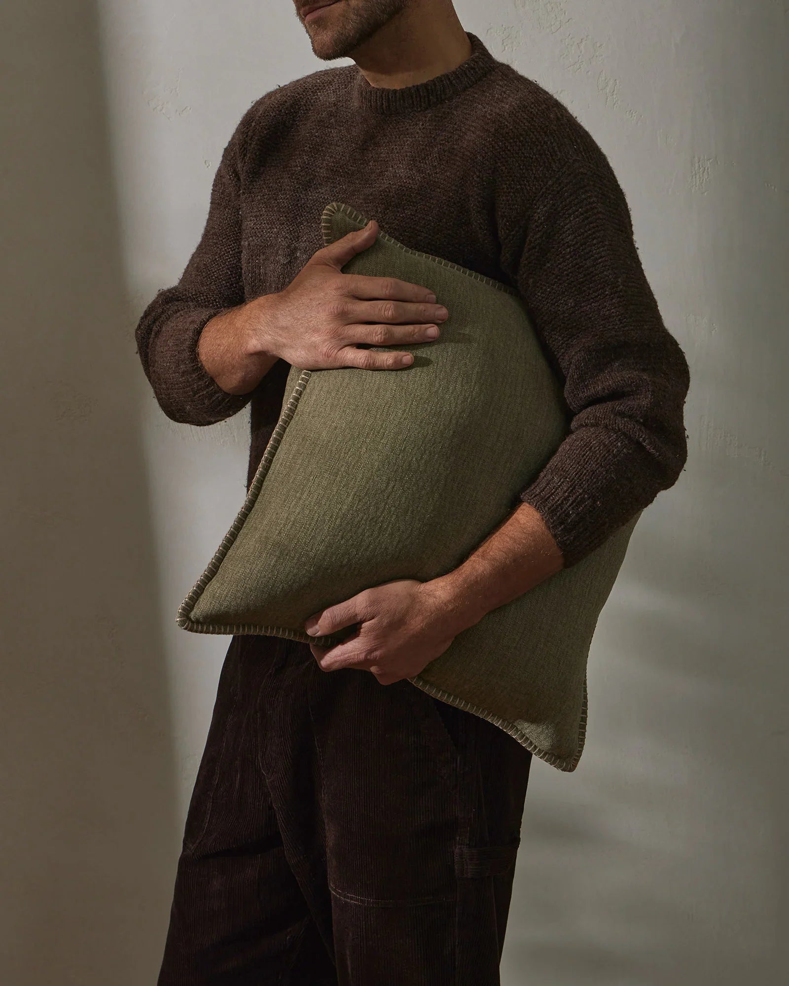 Weave Home Alba Cushion Moss