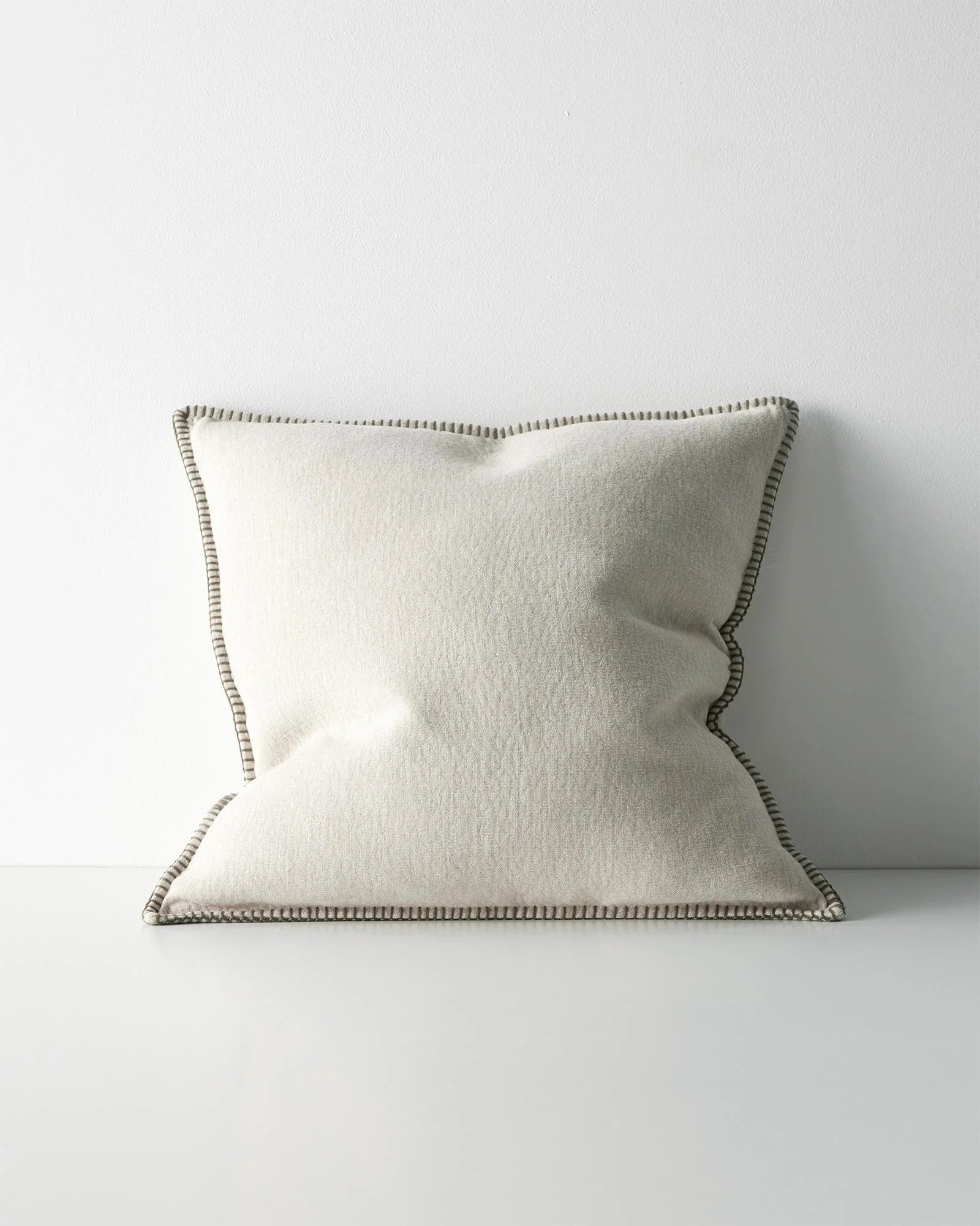 Weave Home Alba Linen Blend Throw Cushion