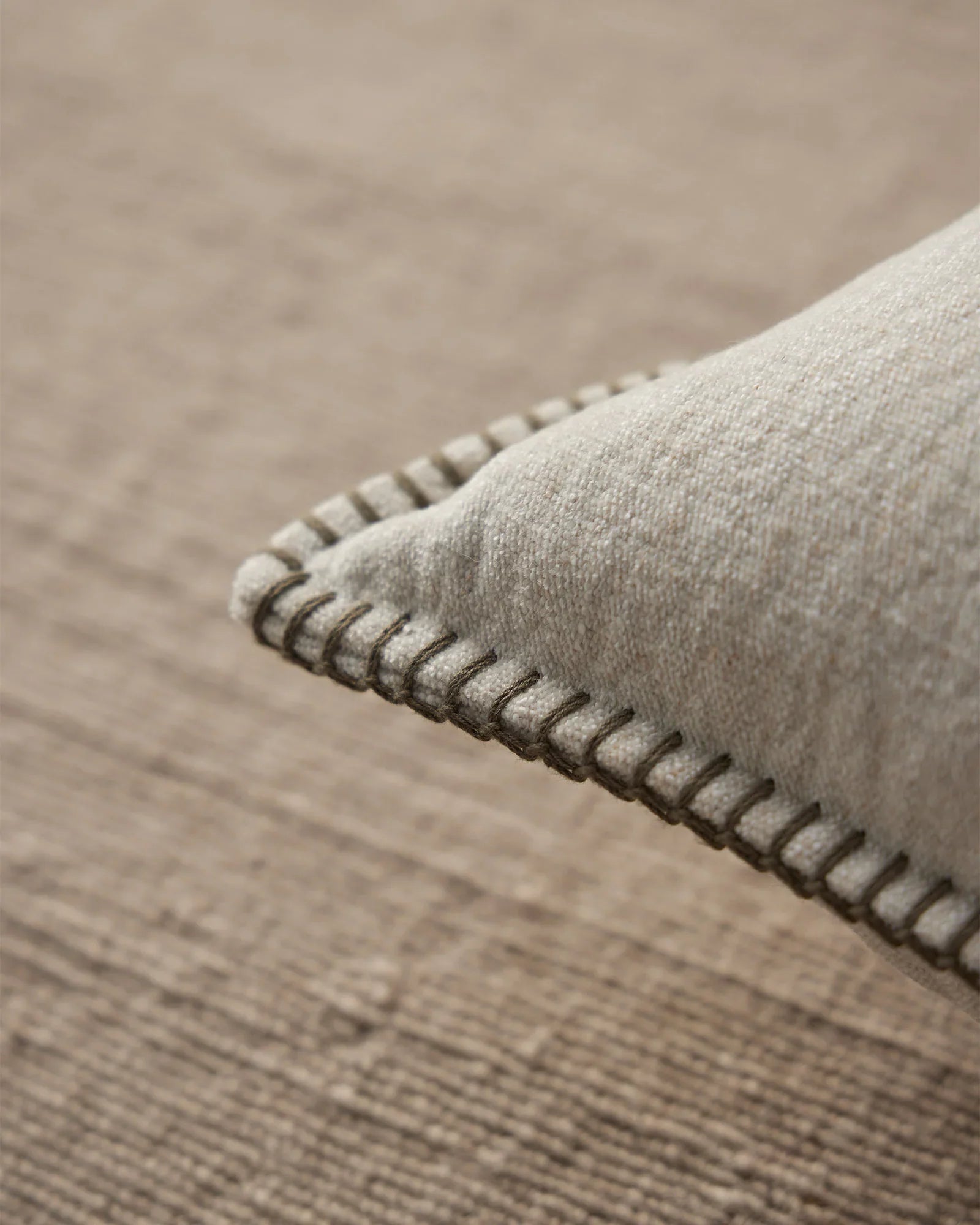 Weave Home Alba Linen Blend Throw Cushion
