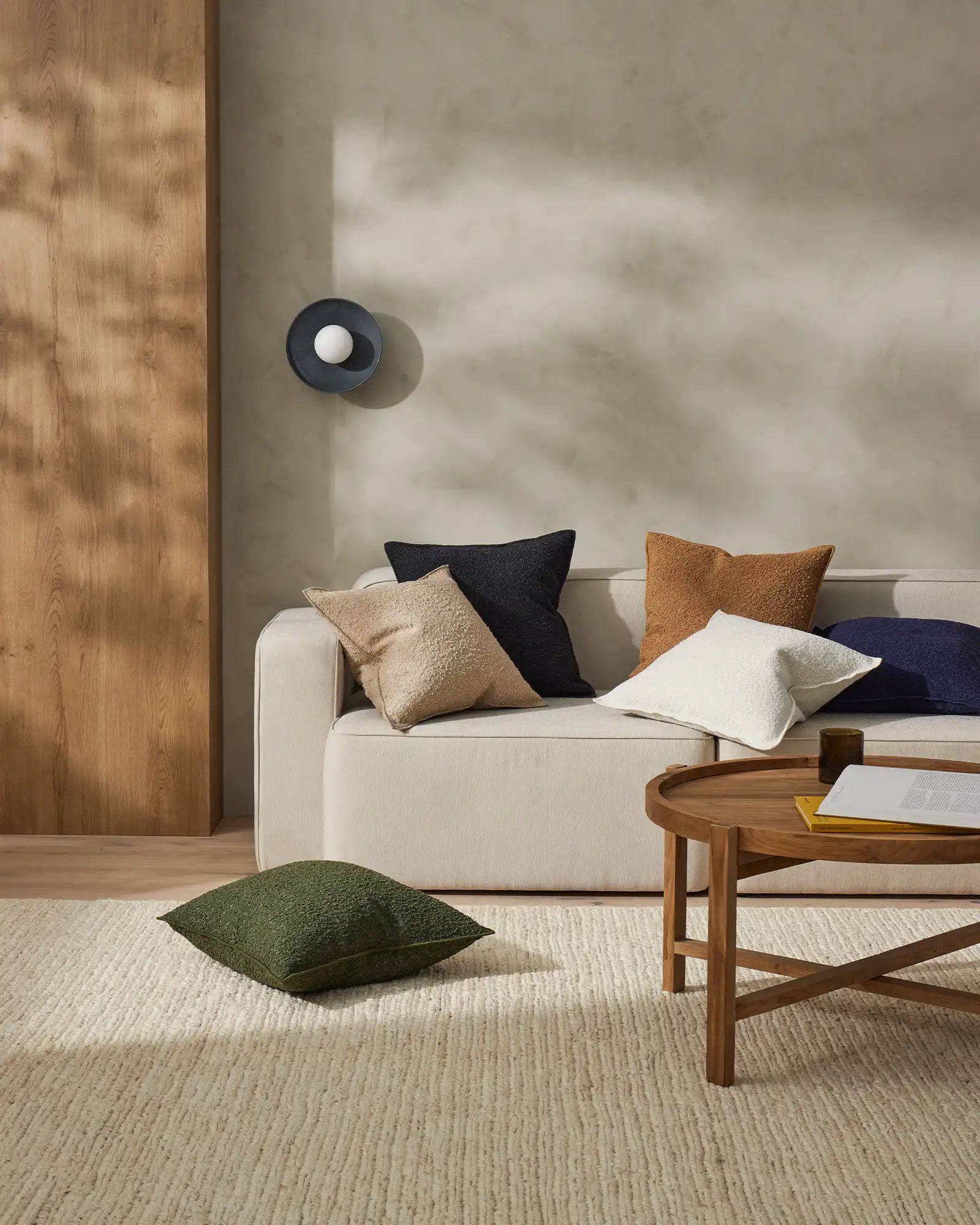 Weave Home Alberto Bouclé Cushion