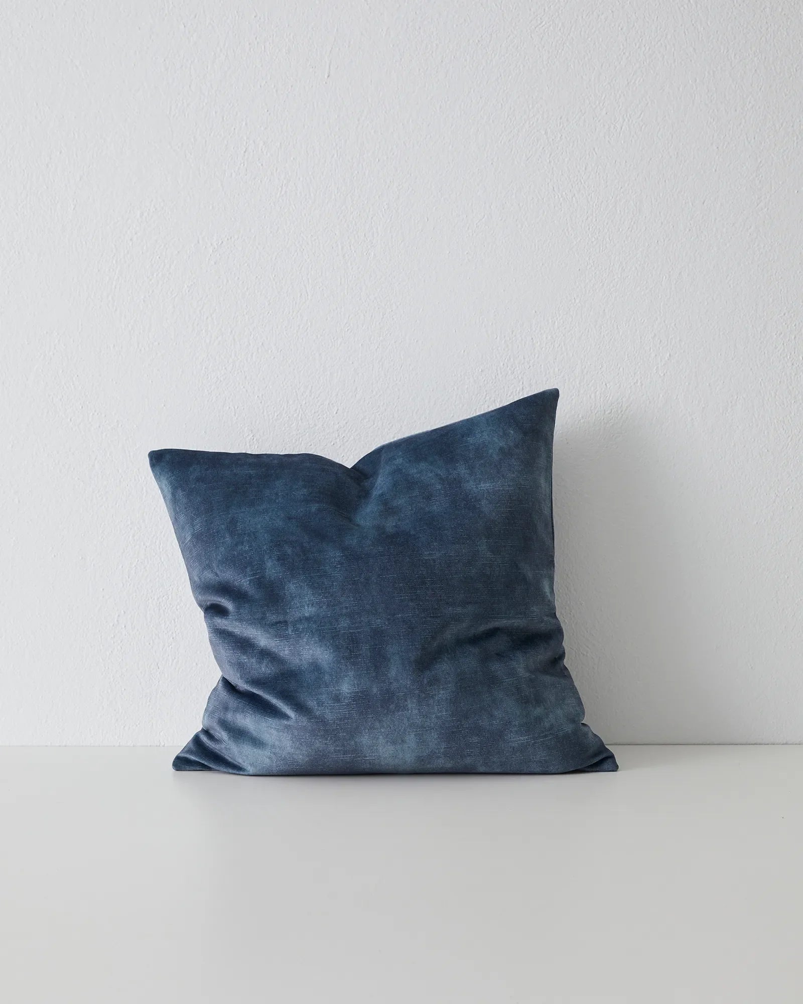 Weave Home Ava Velvet Cushion Atlantic