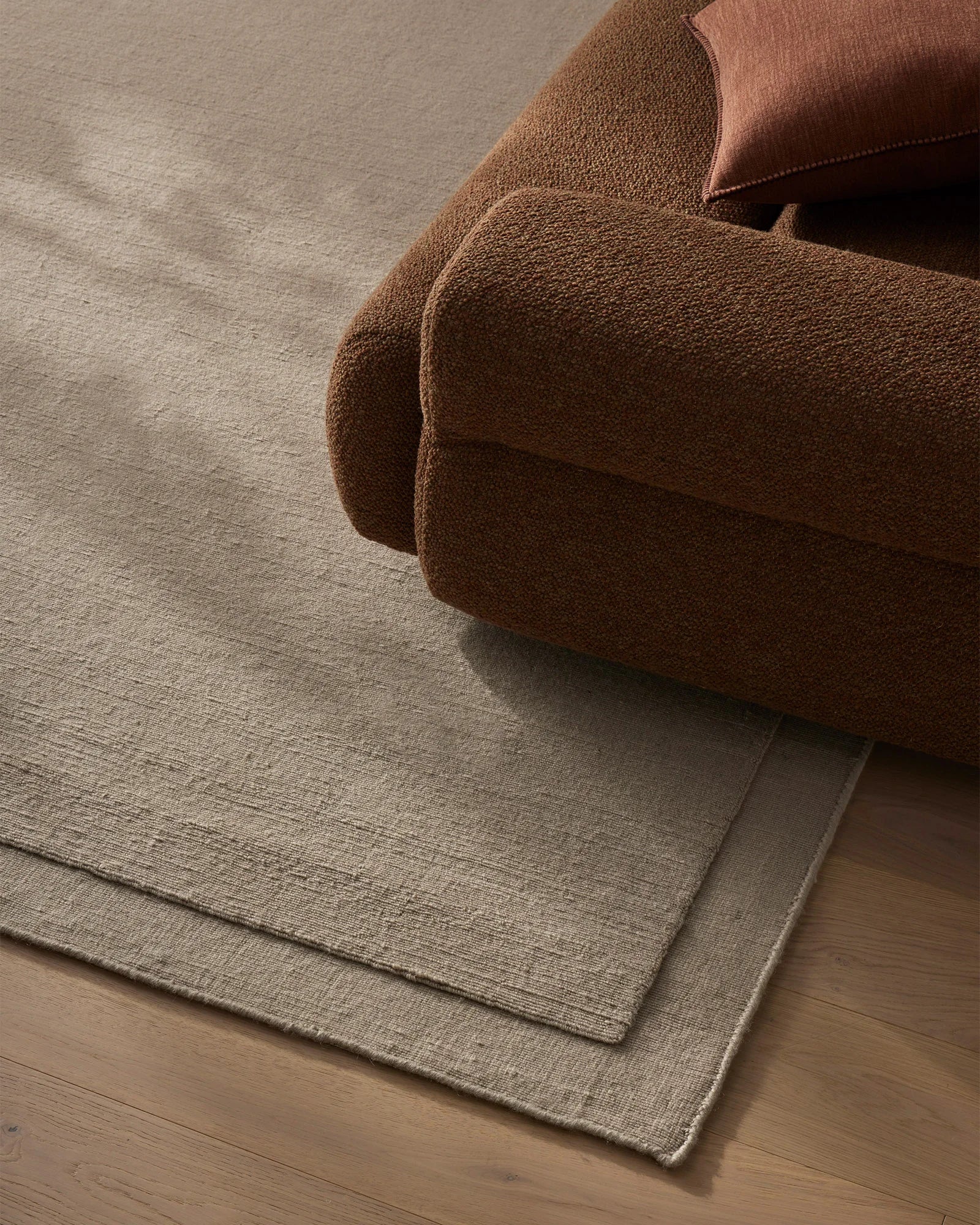 Weave Home Cassio Fog Wool Area Rug