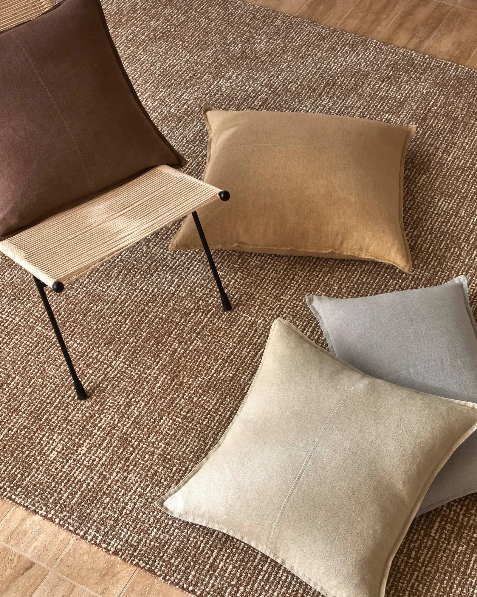 Weave Home Como Cushion Cocoa