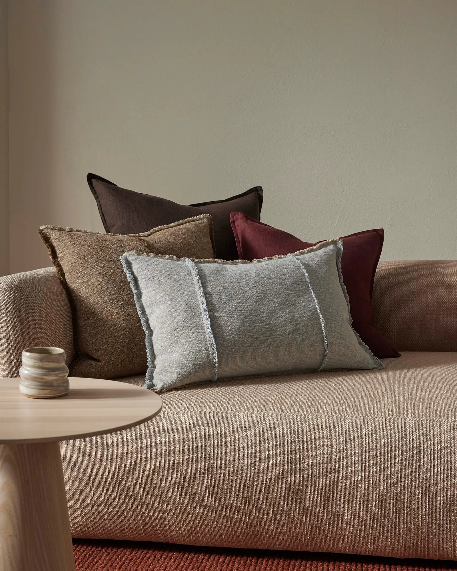 Weave Home Como Cushion Cocoa