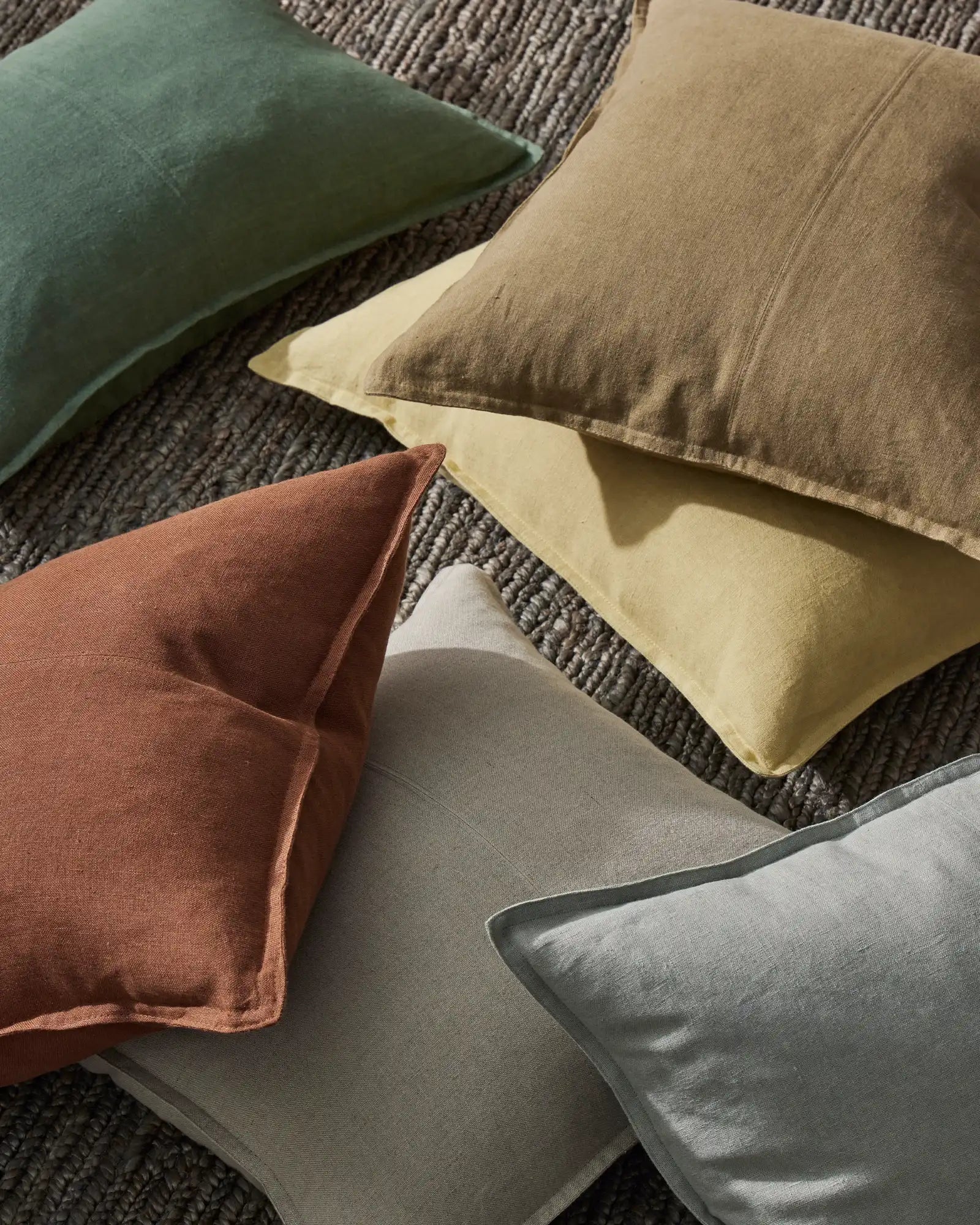 Weave Home Como Cushion Tobacco