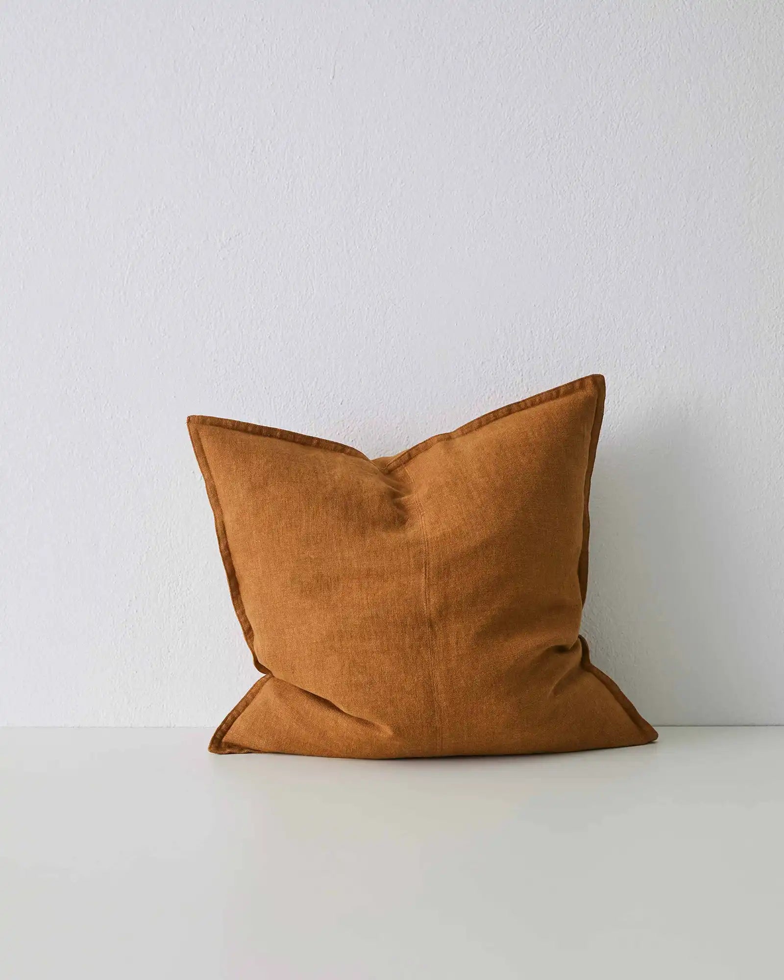 Weave Home Como European Linen Cushion Spice