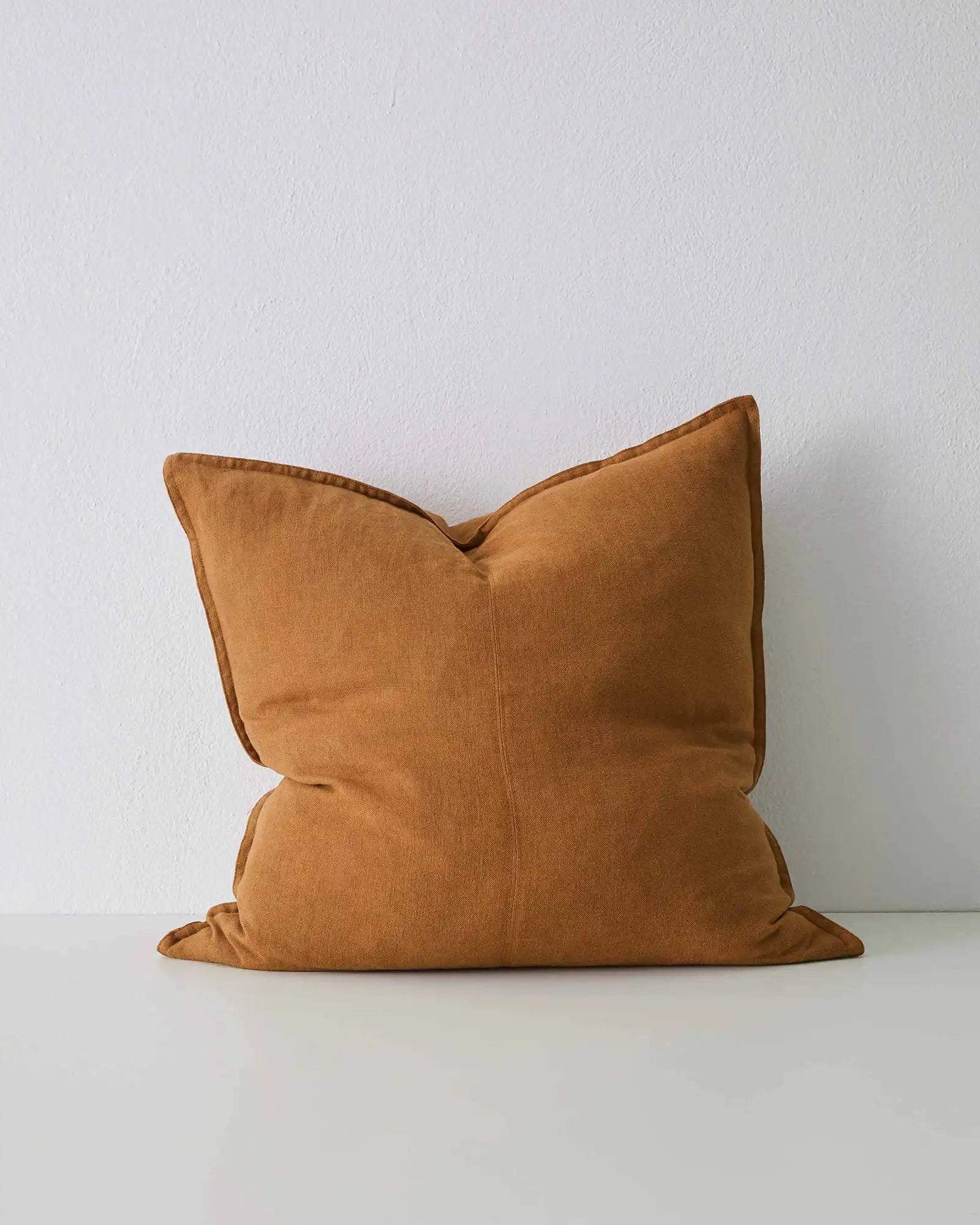 Weave Home Como European Linen Cushion Spice