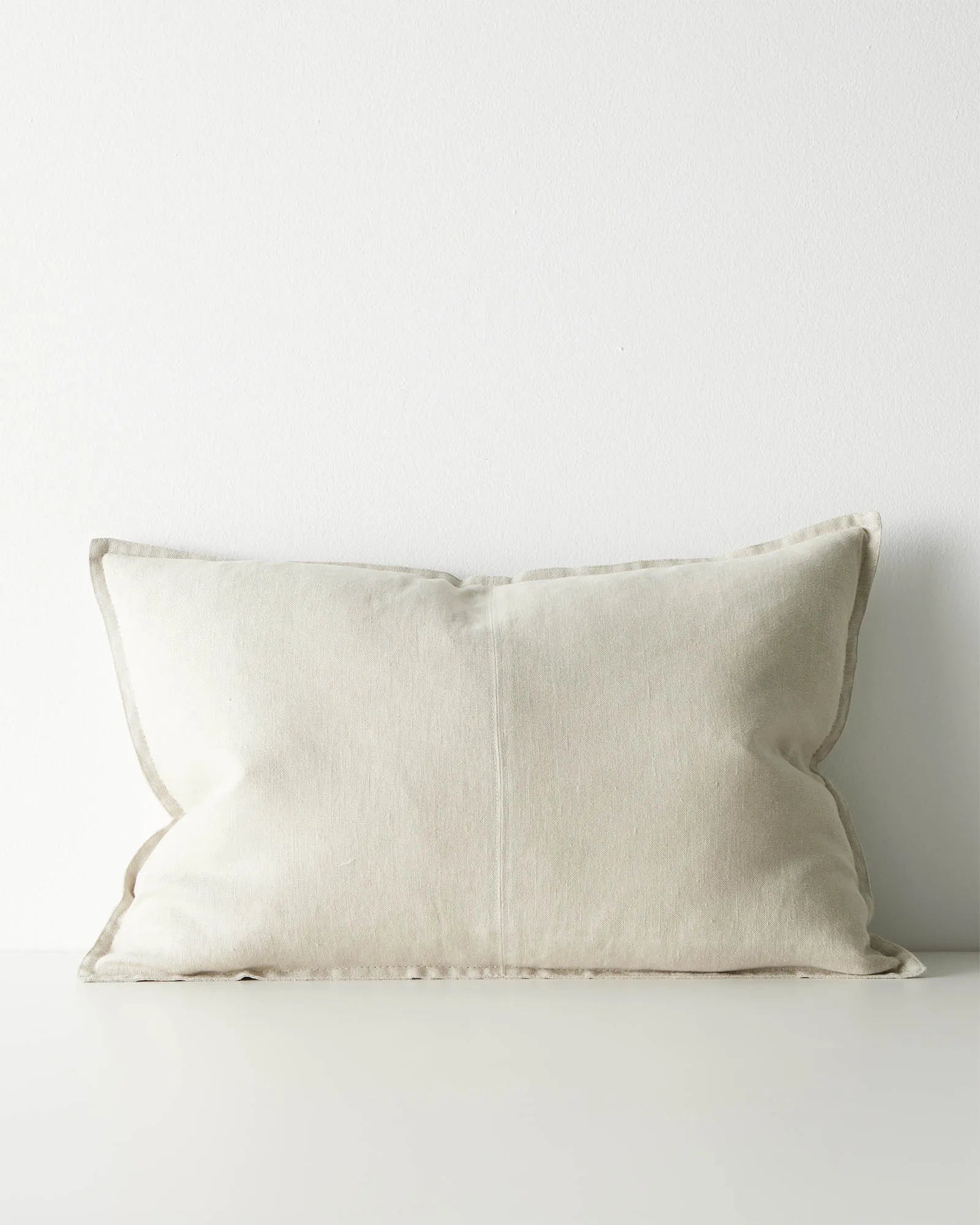 Weave Home Como Linen Cushion Oatmeal