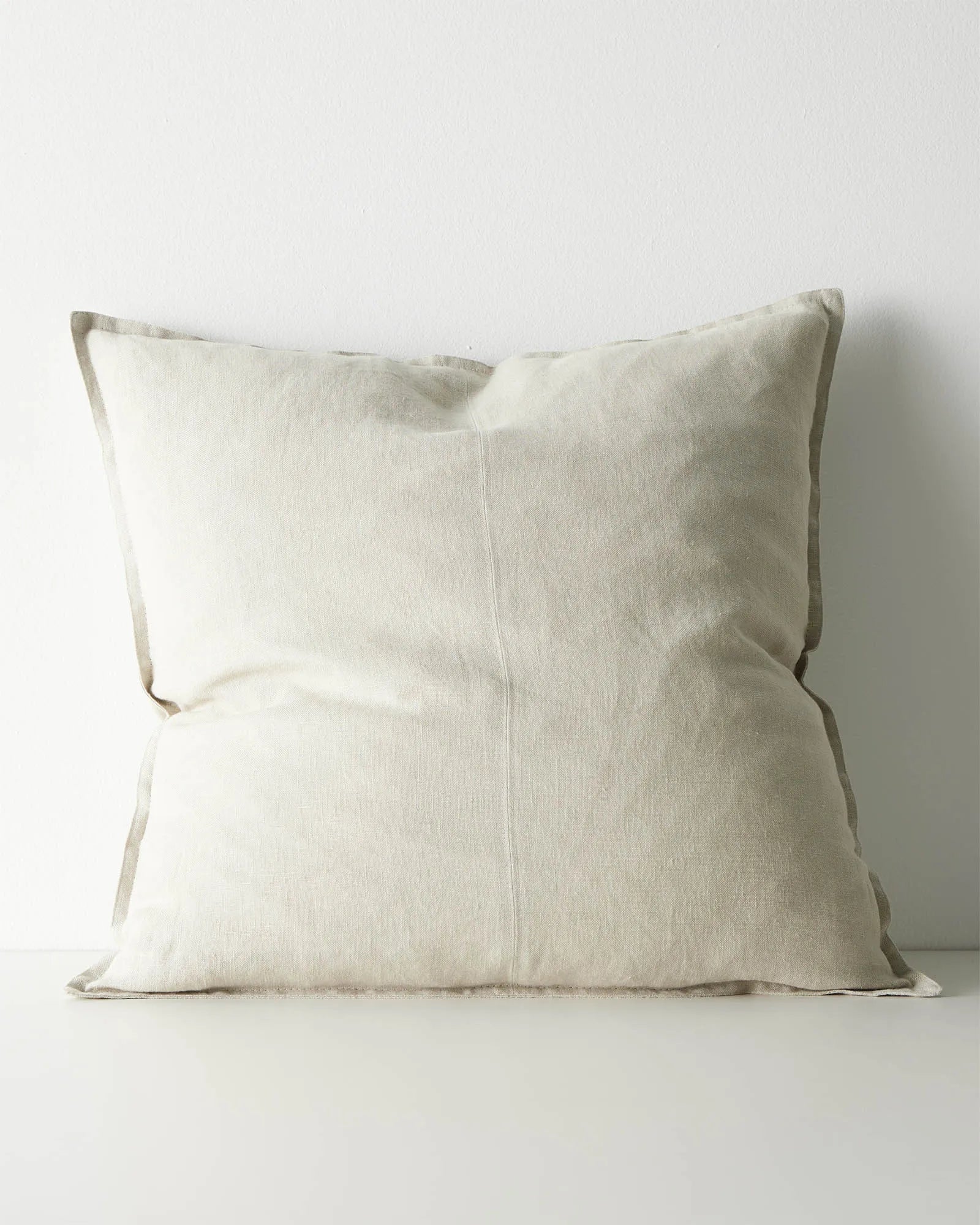 Weave Home Como Linen Cushion Oatmeal