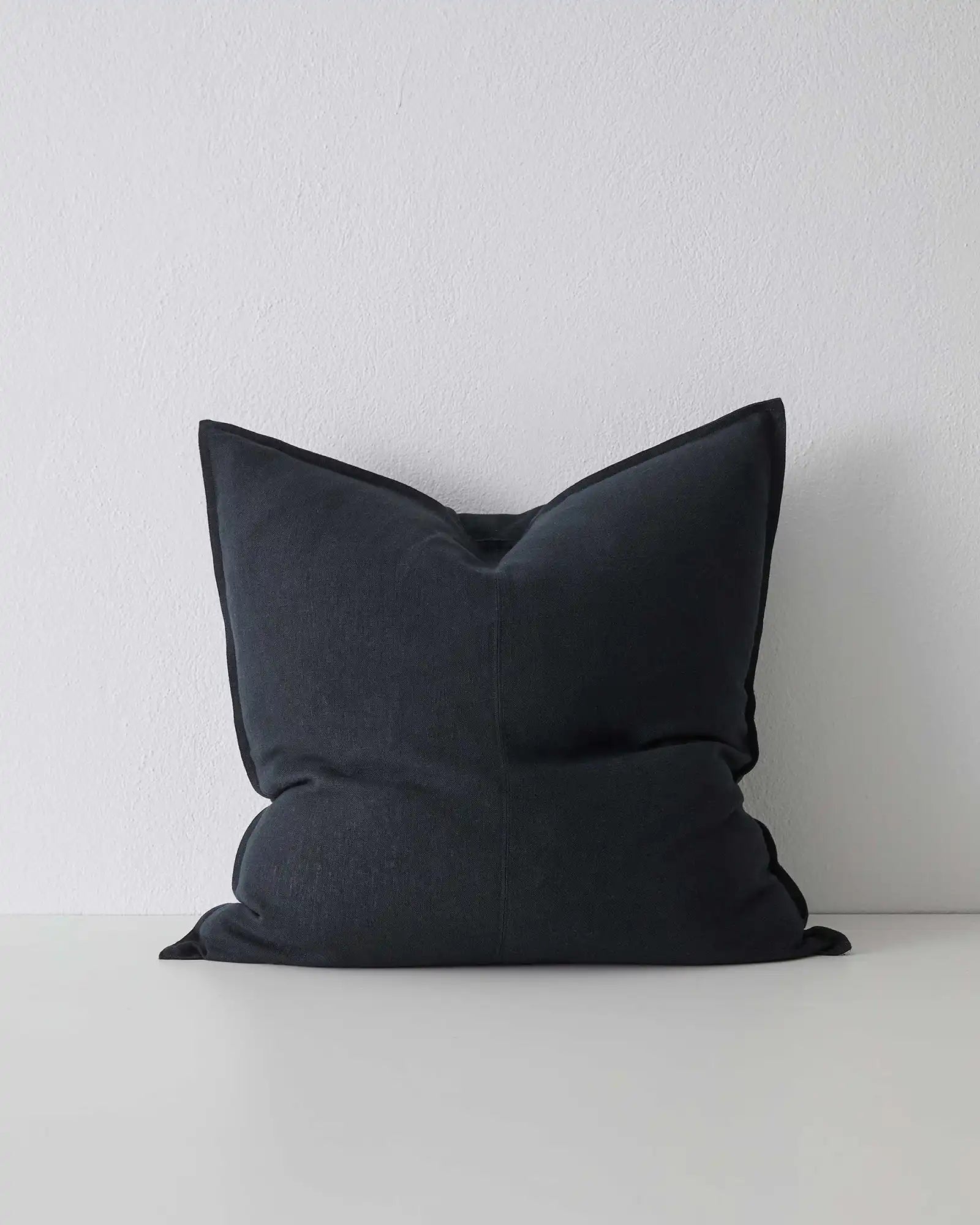 Weave Home Como Linen Cushion Shadow