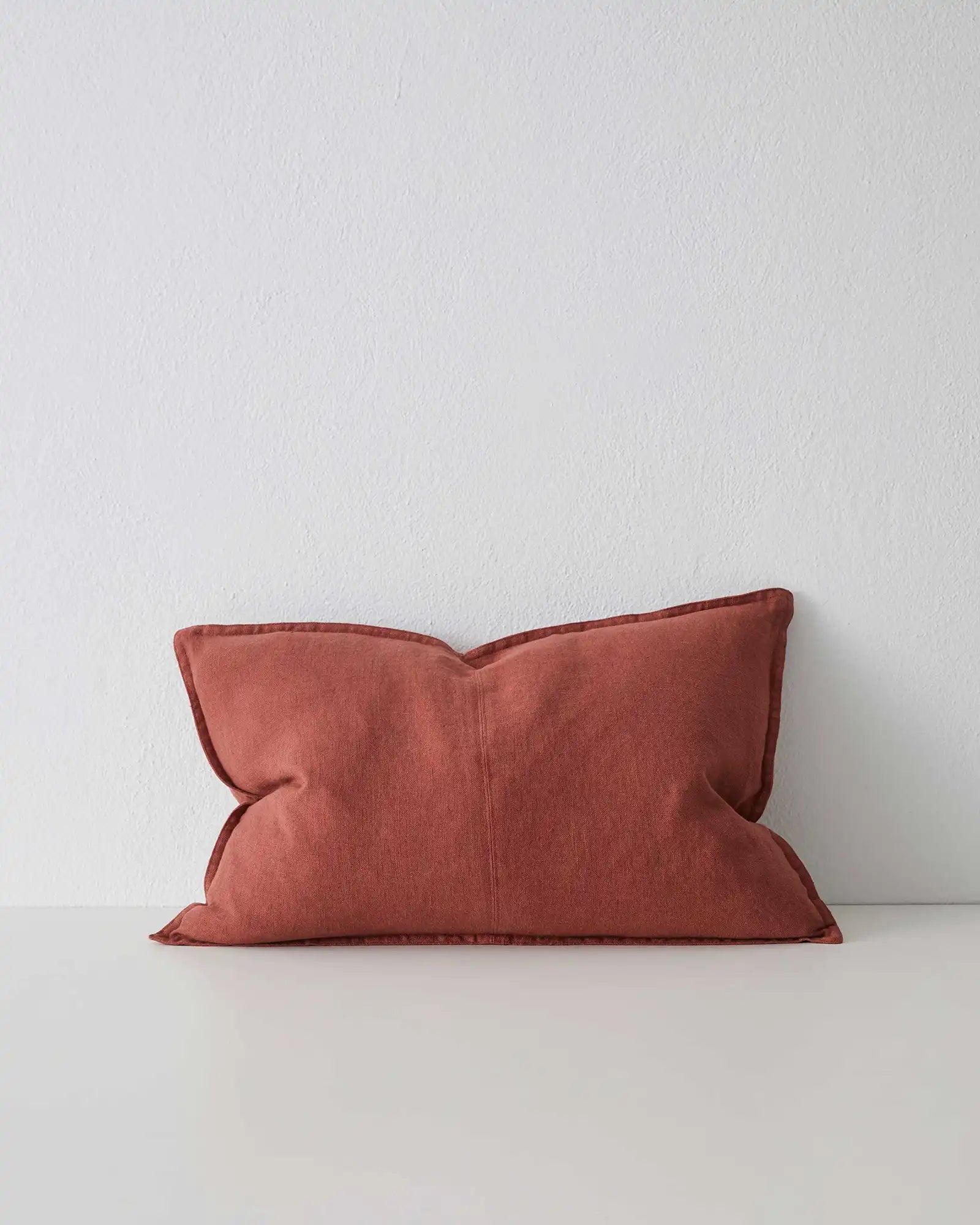 Weave Home Como Linen Cushion Sienna