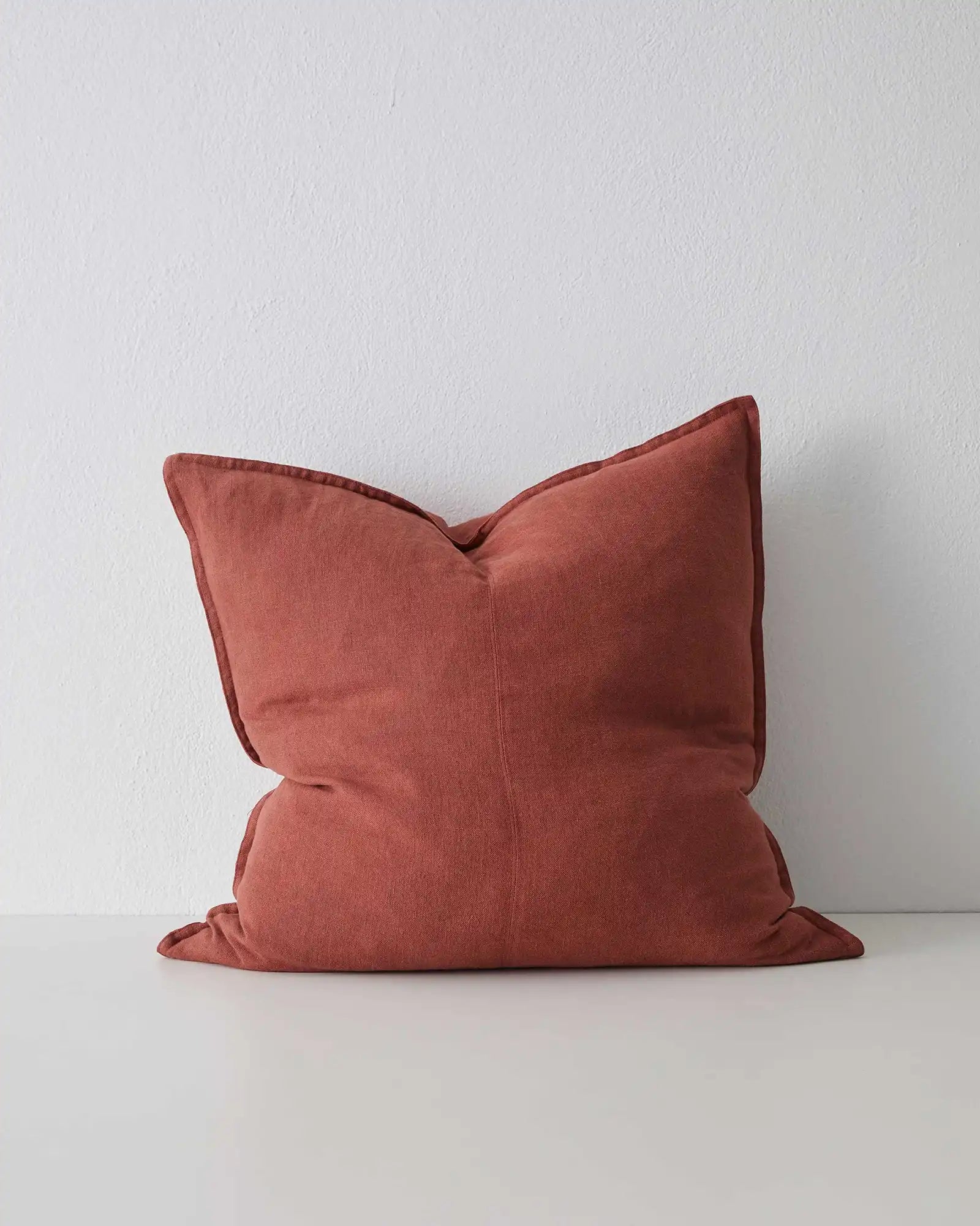 Weave Home Como Linen Cushion Sienna