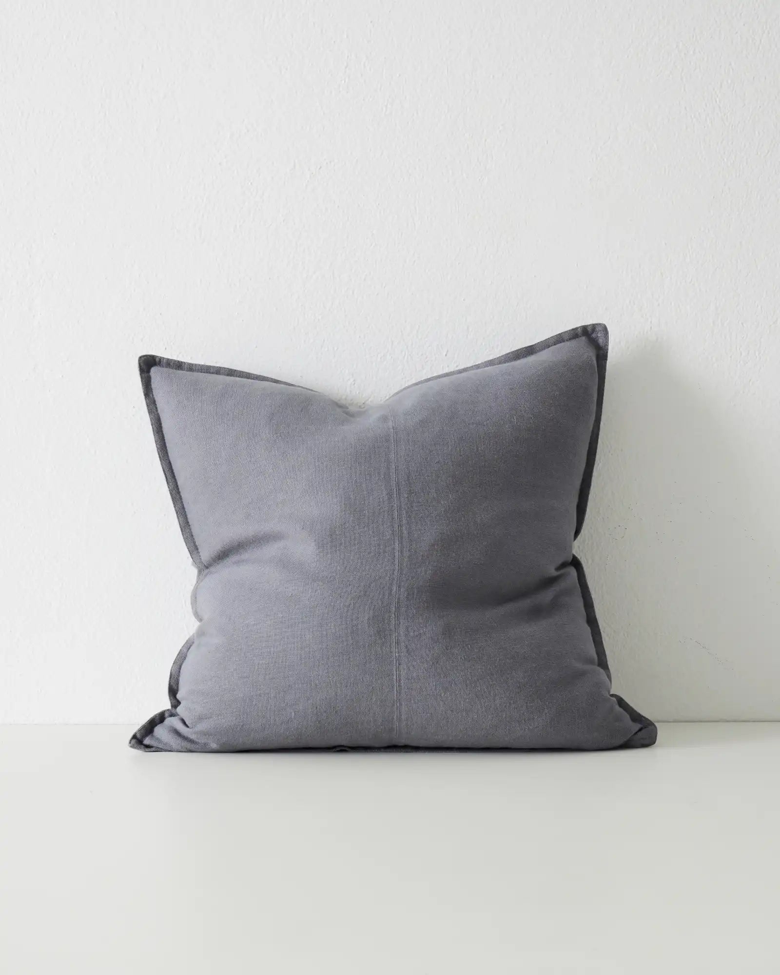 Weave Home Como Linen Cushion Smoke