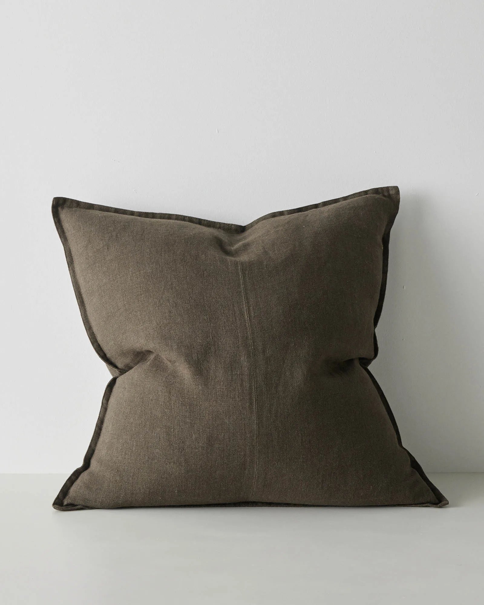 Weave Home Como Linen Cushion Spruce