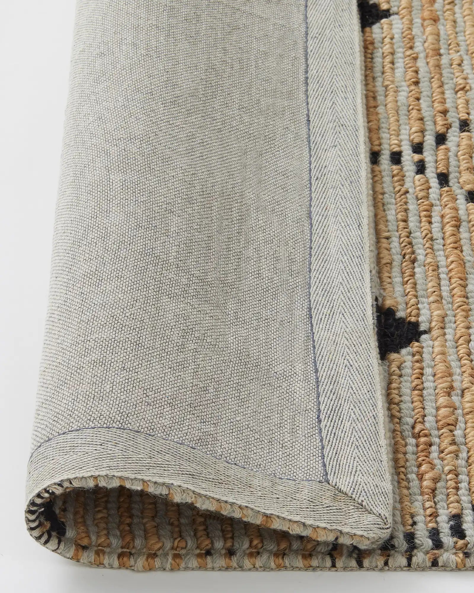Weave Home Denali Sandstorm Jute Wool Area Rug