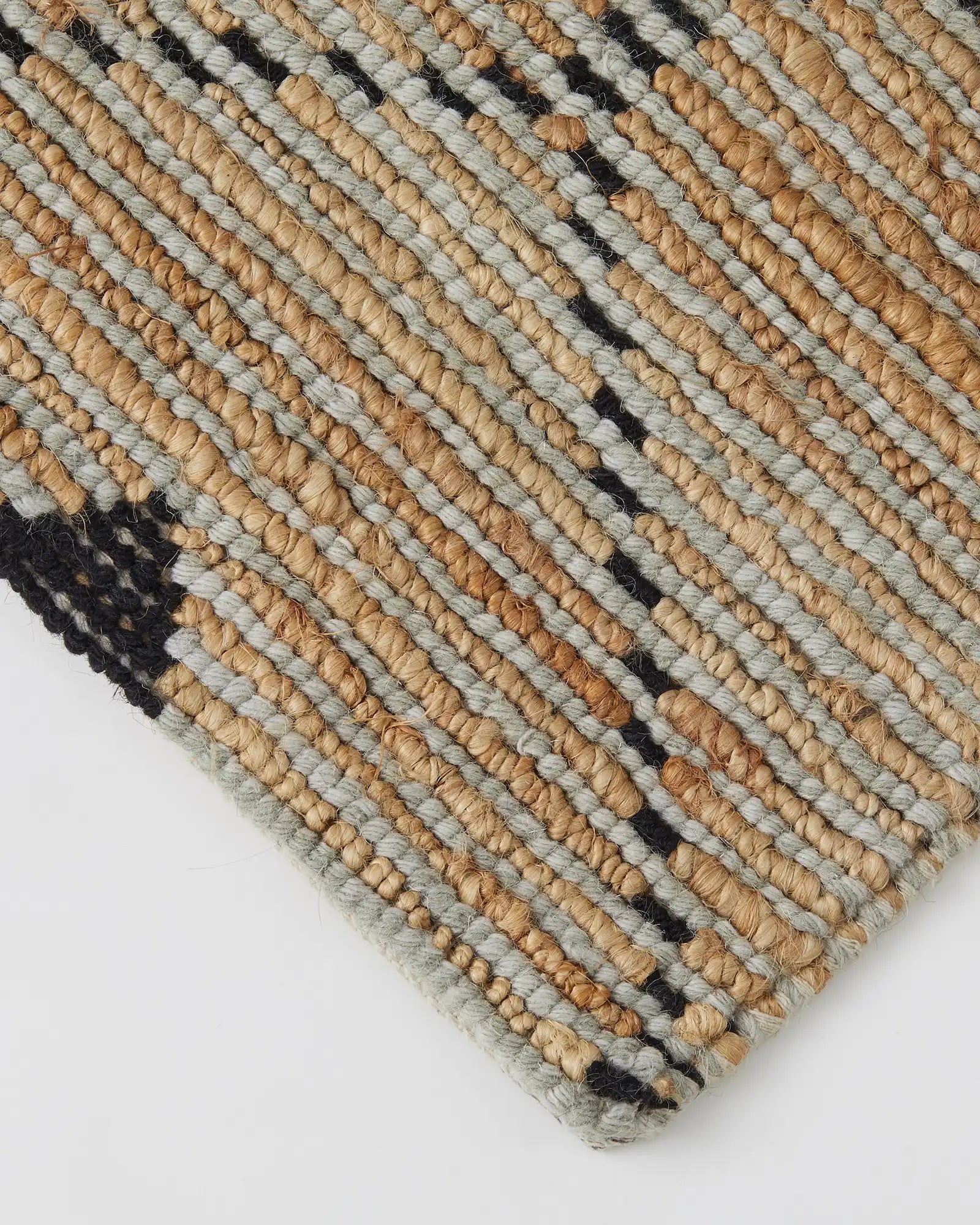 Weave Home Denali Sandstorm Jute Wool Area Rug