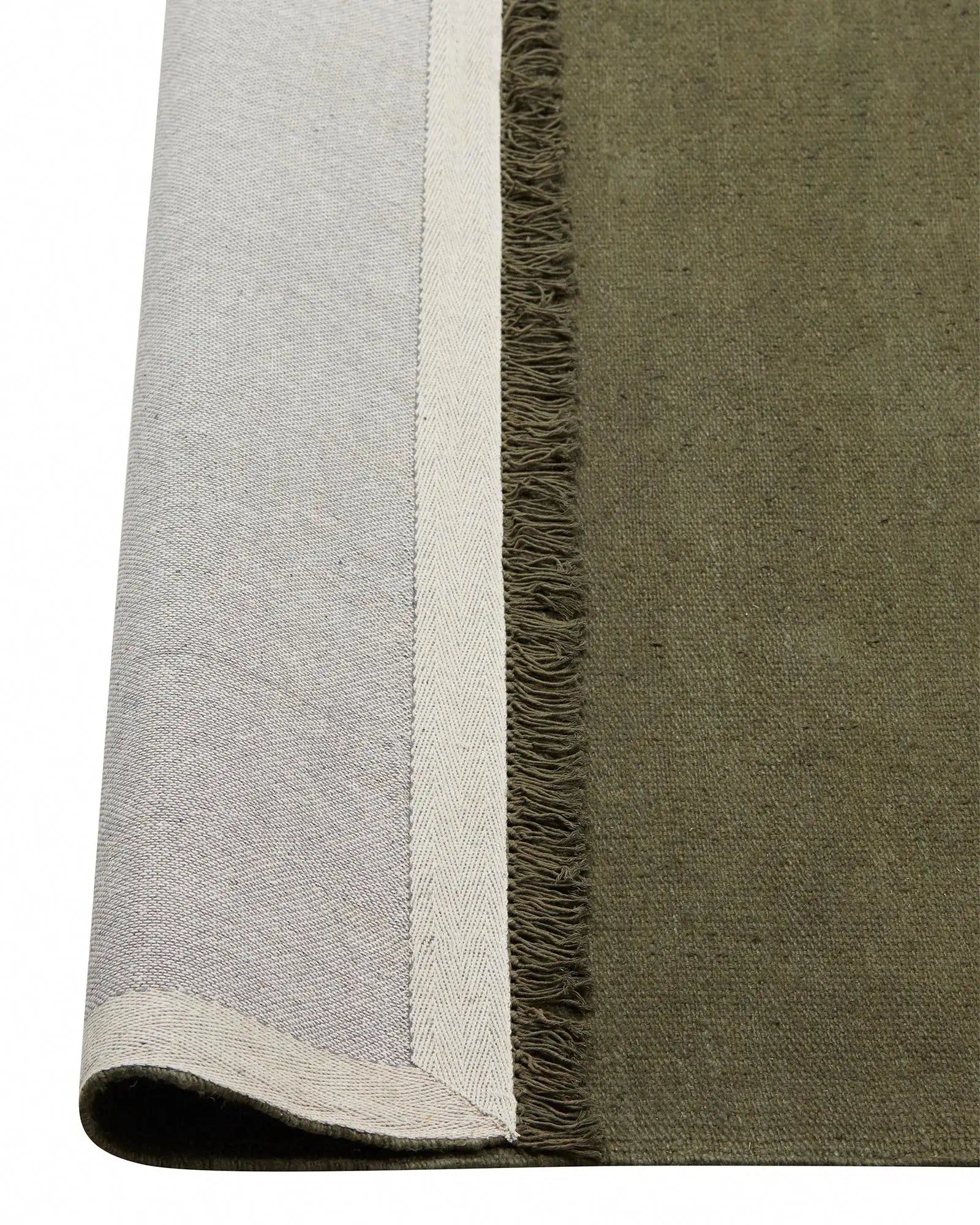 Weave Home Emilio Kale Linen Area Rug