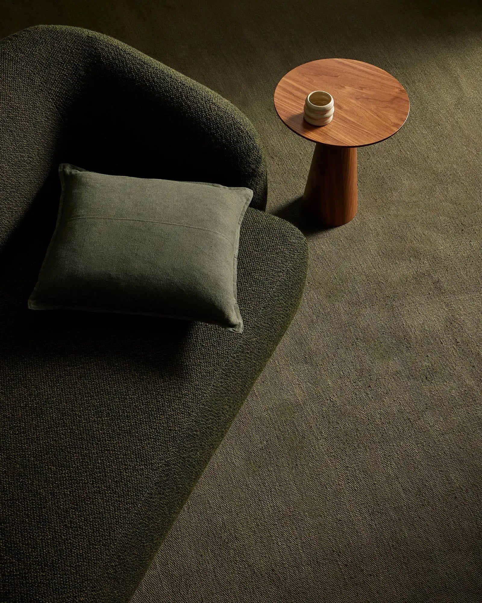 Weave Home Emilio Kale Linen Area Rug