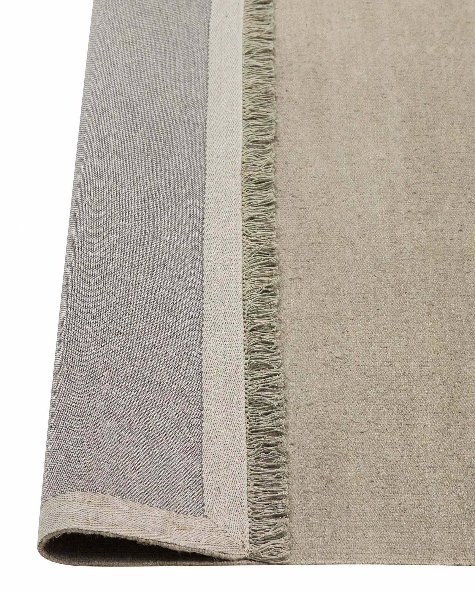 Weave Home Emilio Oyster Linen Area Rug
