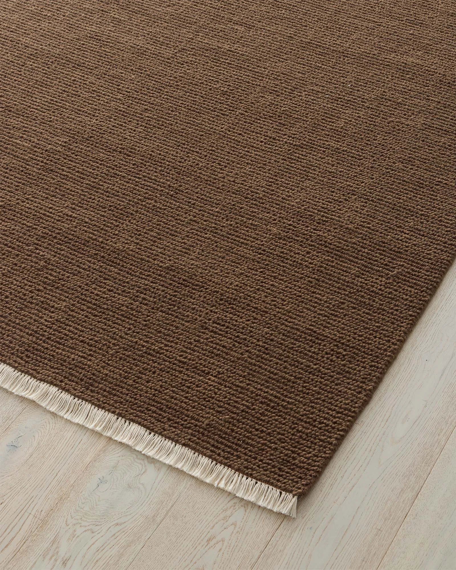 Weave Home Fabien Bark Wool Area Rug