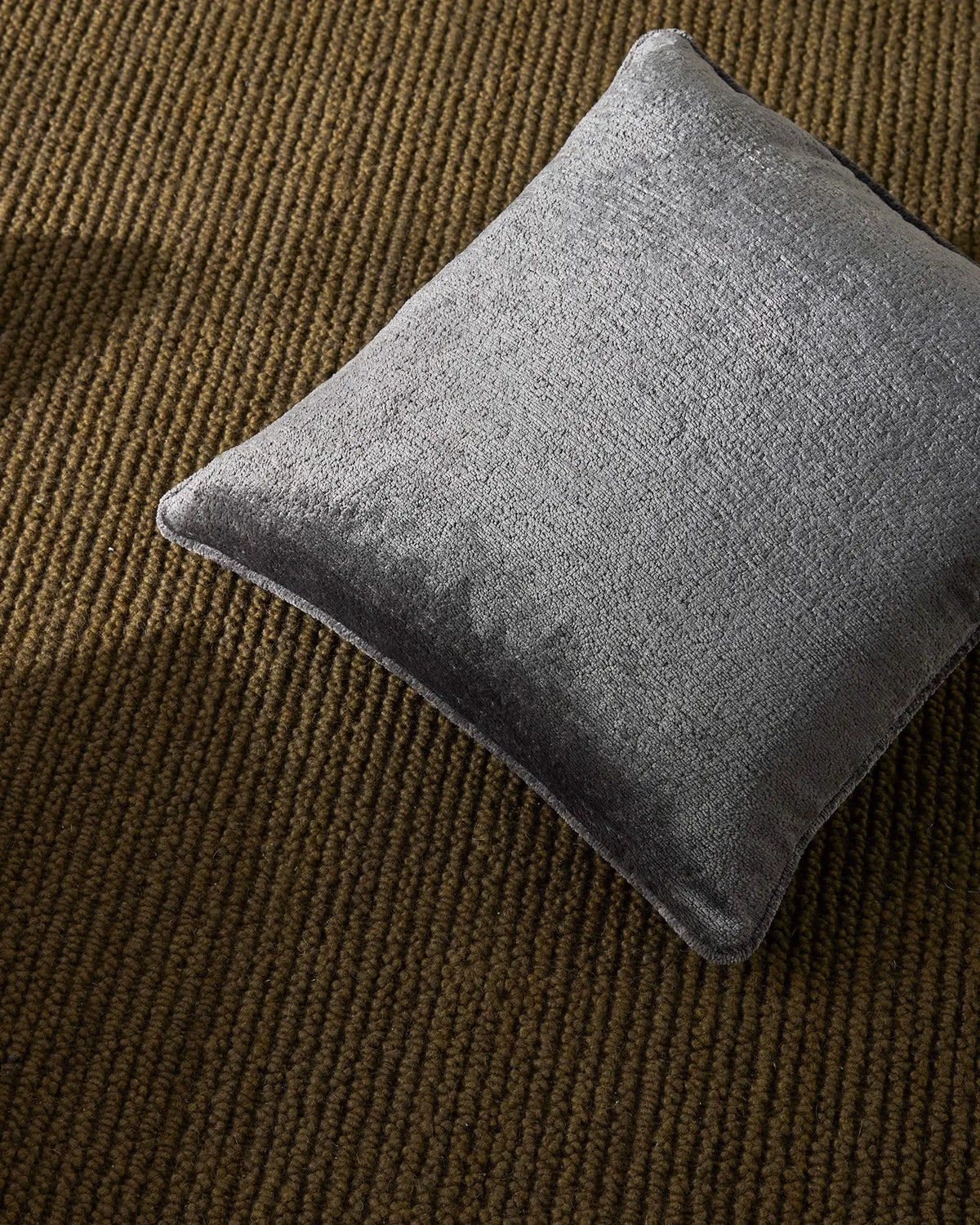 Weave Home Fabien Moss Wool Area Rug