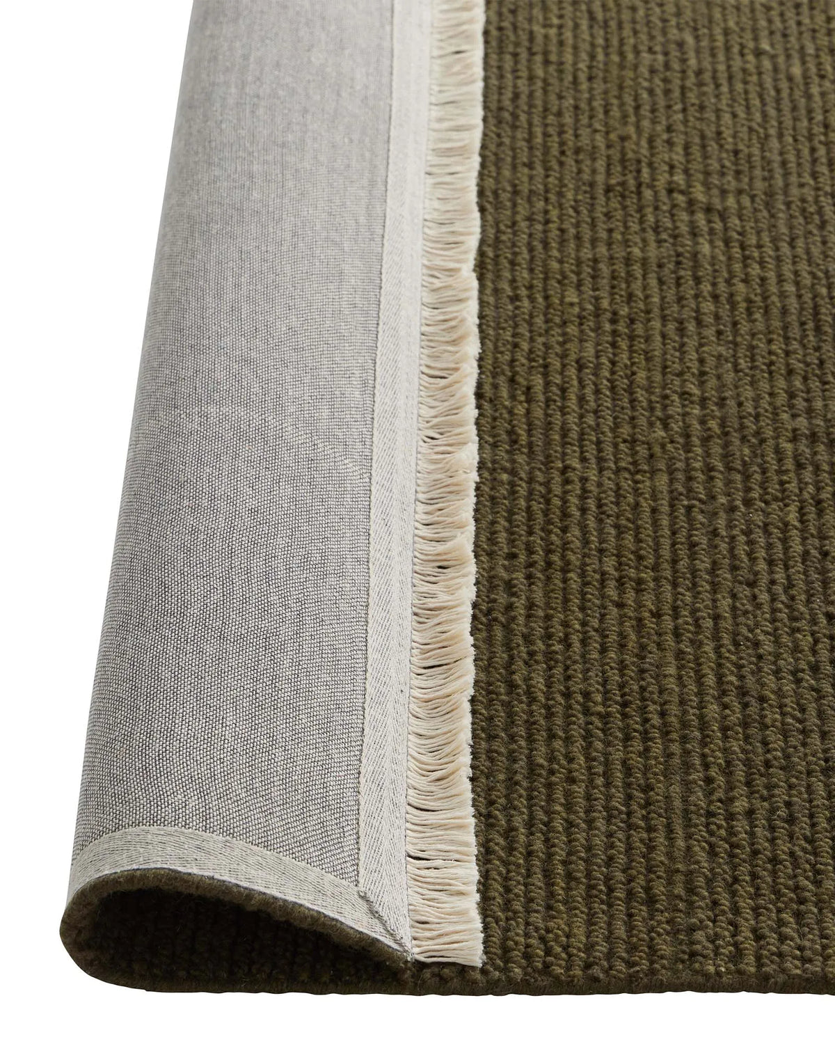 Weave Home Fabien Moss Wool Area Rug