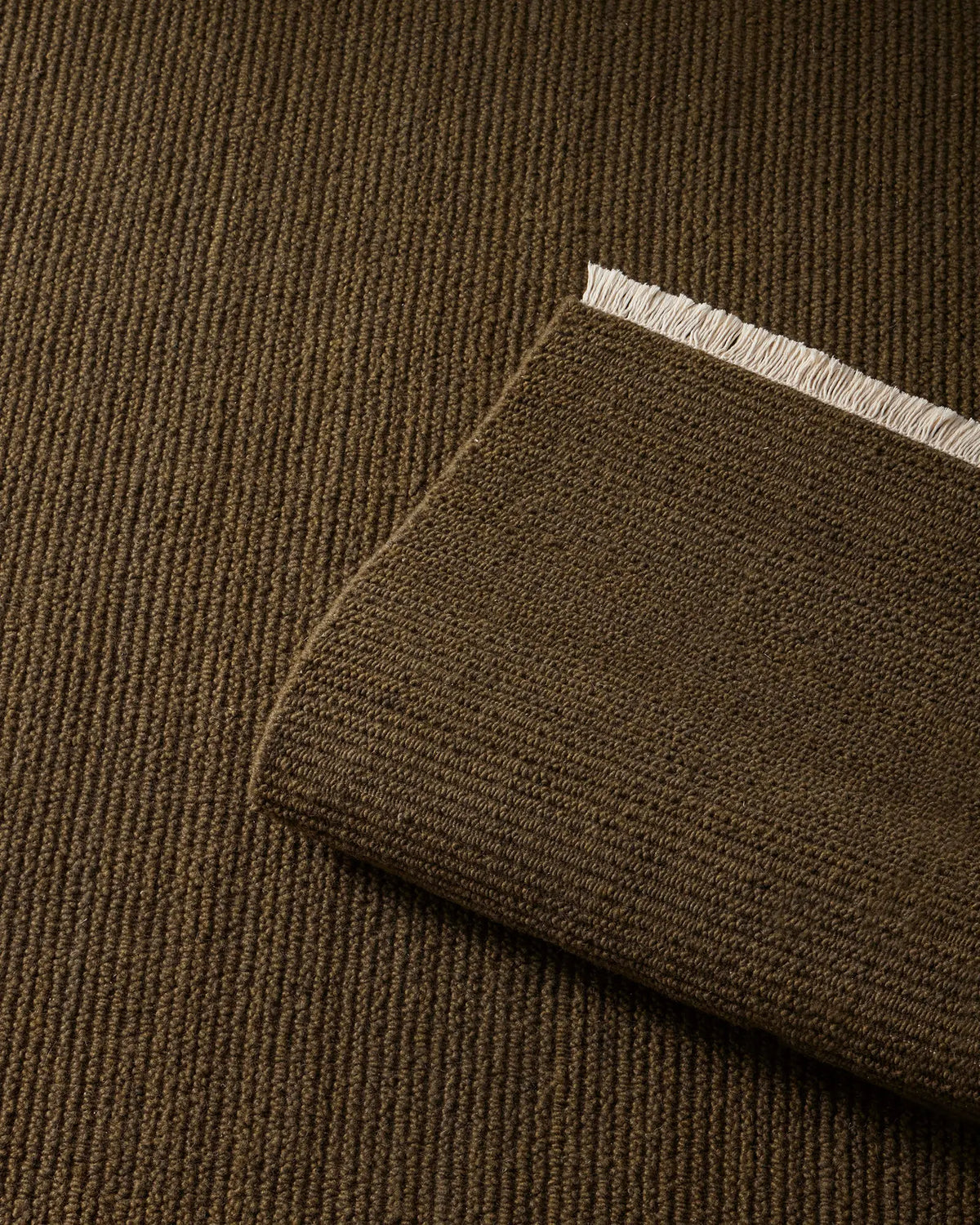 Weave Home Fabien Moss Wool Area Rug