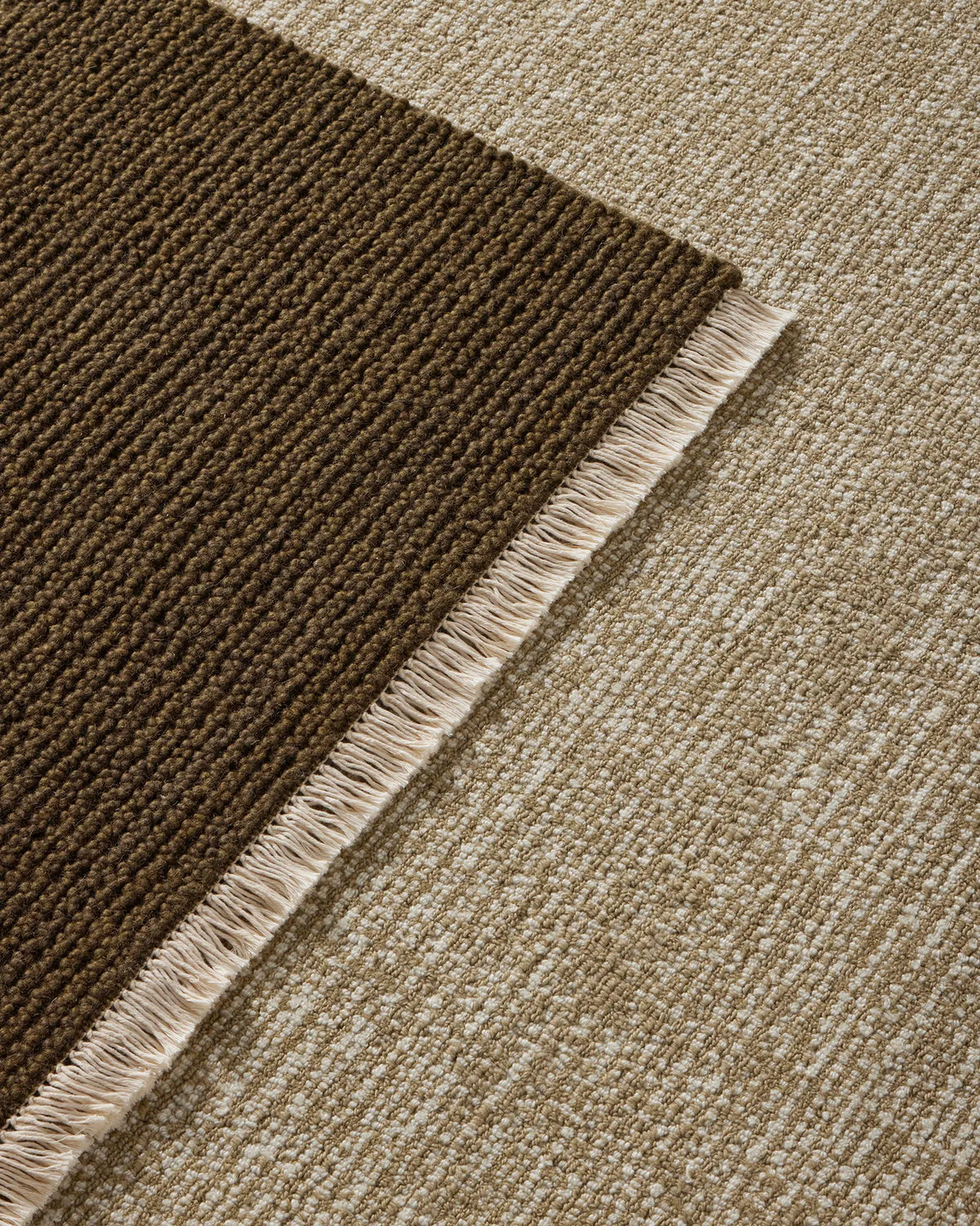 Weave Home Fabien Moss Wool Area Rug