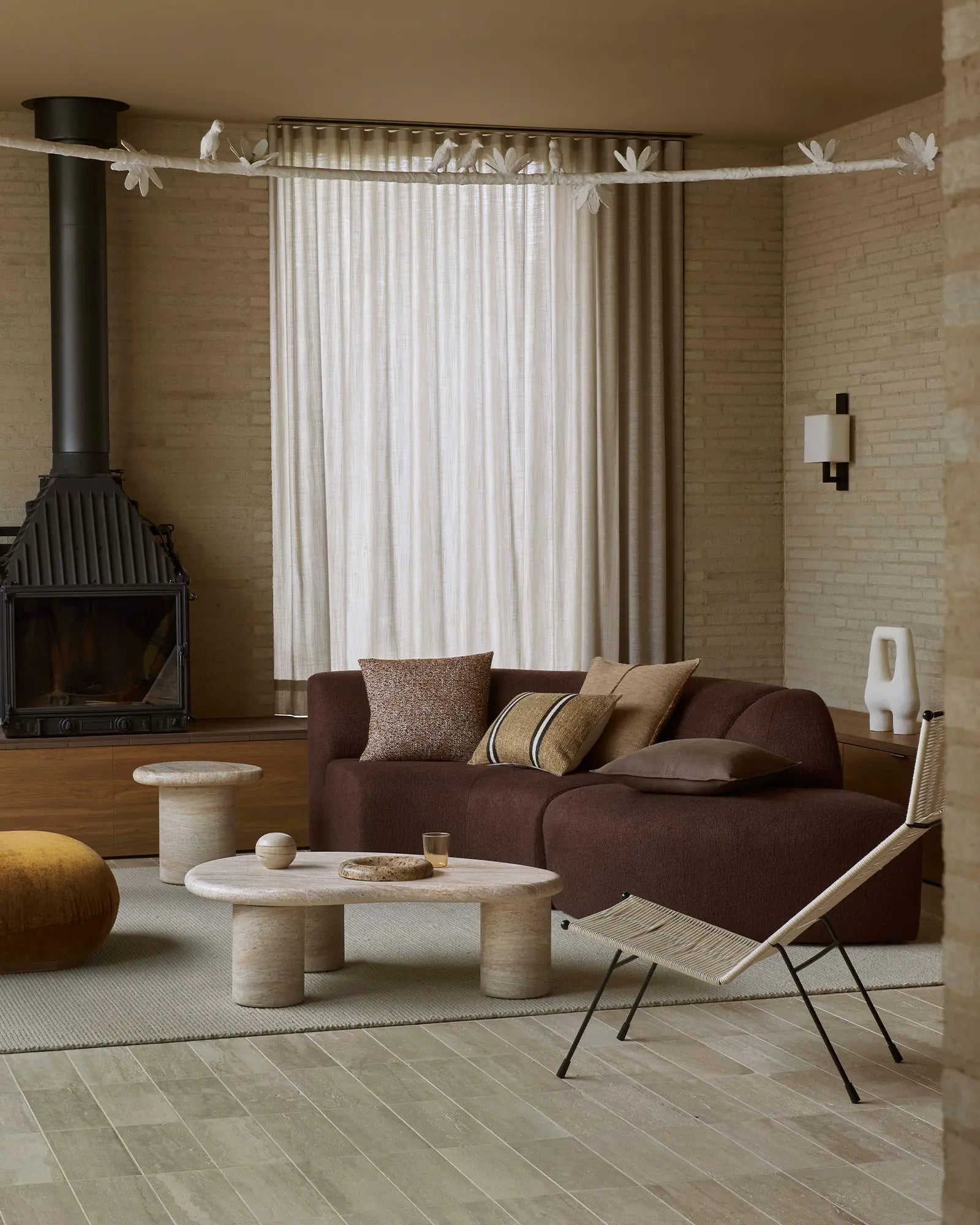 Weave Home Fabien Stone Wool Area Rug