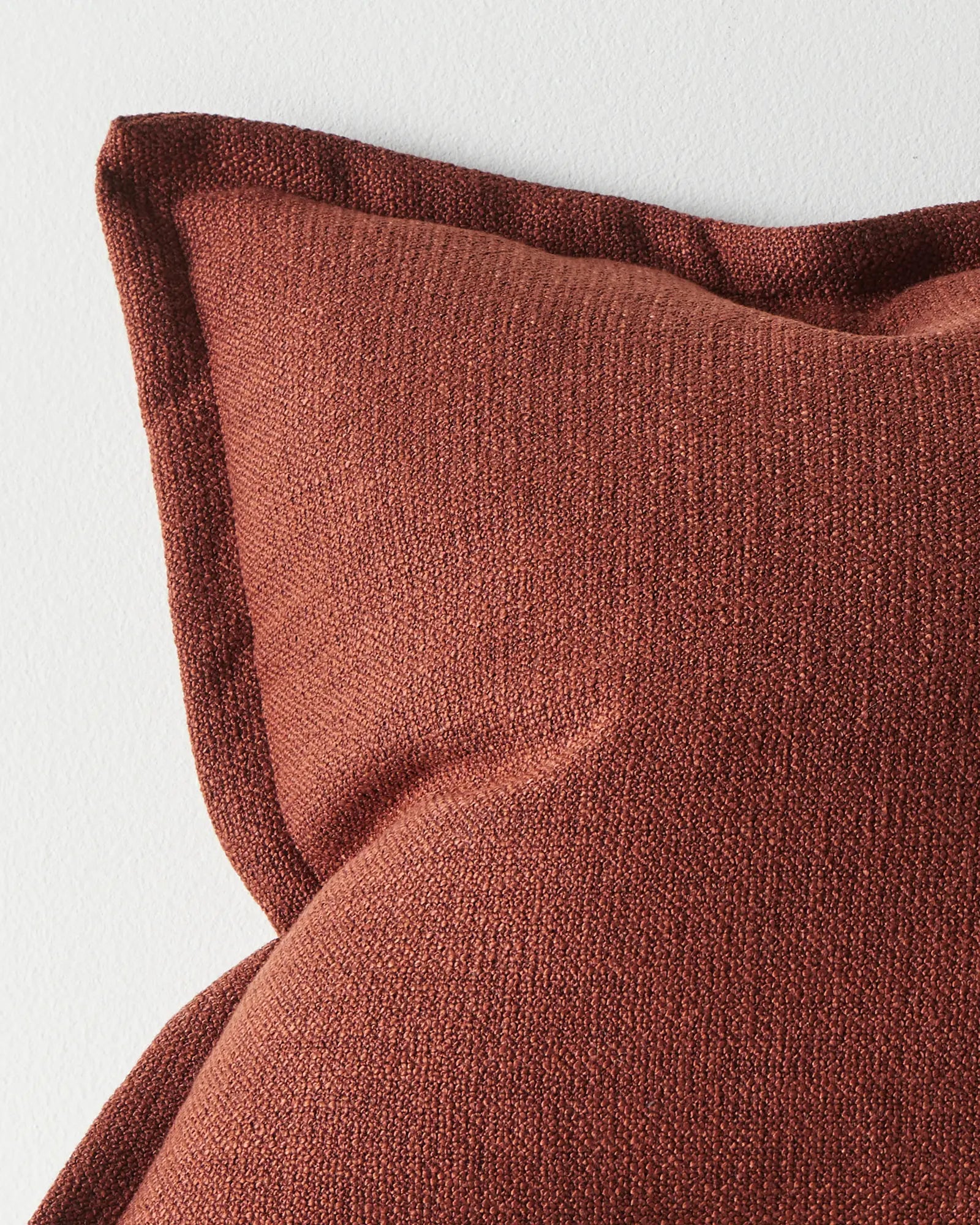 Weave Home Figlio Chunky Woven Cushion Paprika