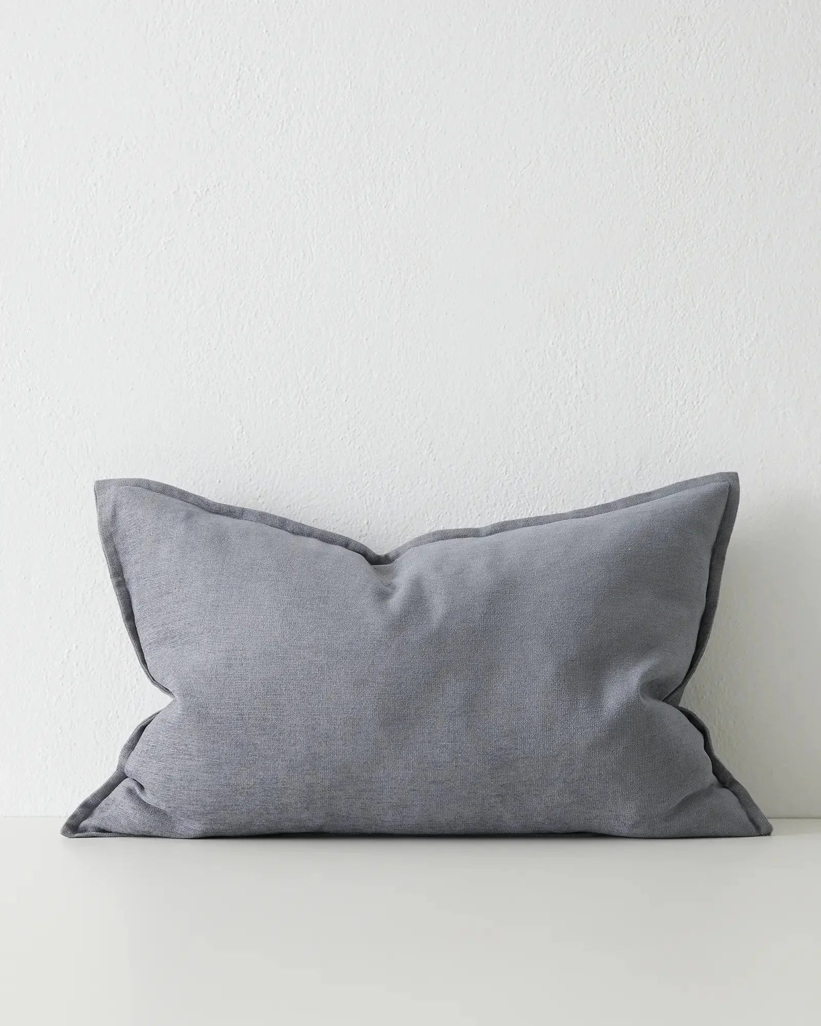 Weave Home Fiore Chenille Cushion Denim