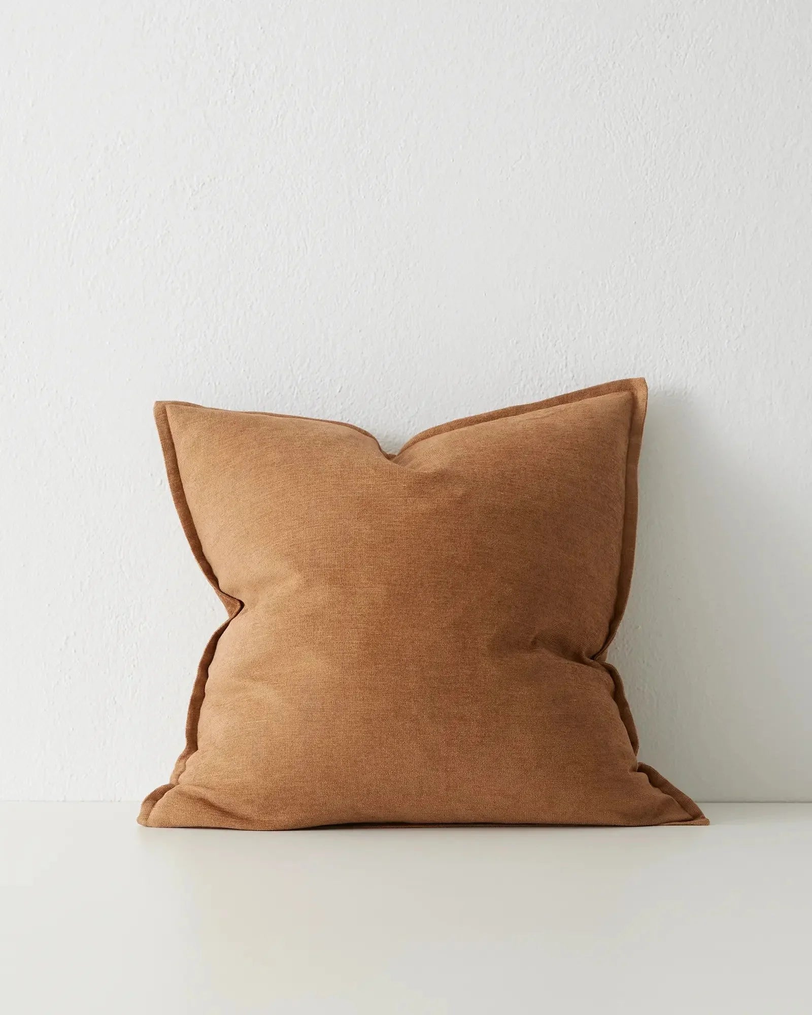 Weave Home Fiore Chenille Cushion Ochre