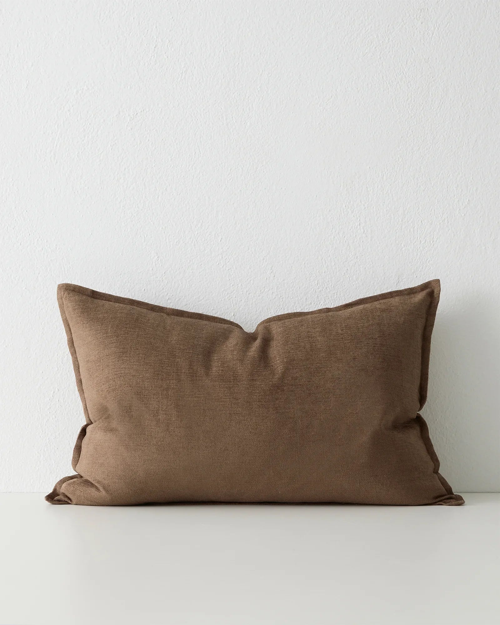 Weave Home Fiore Chenille Cushion Toffee