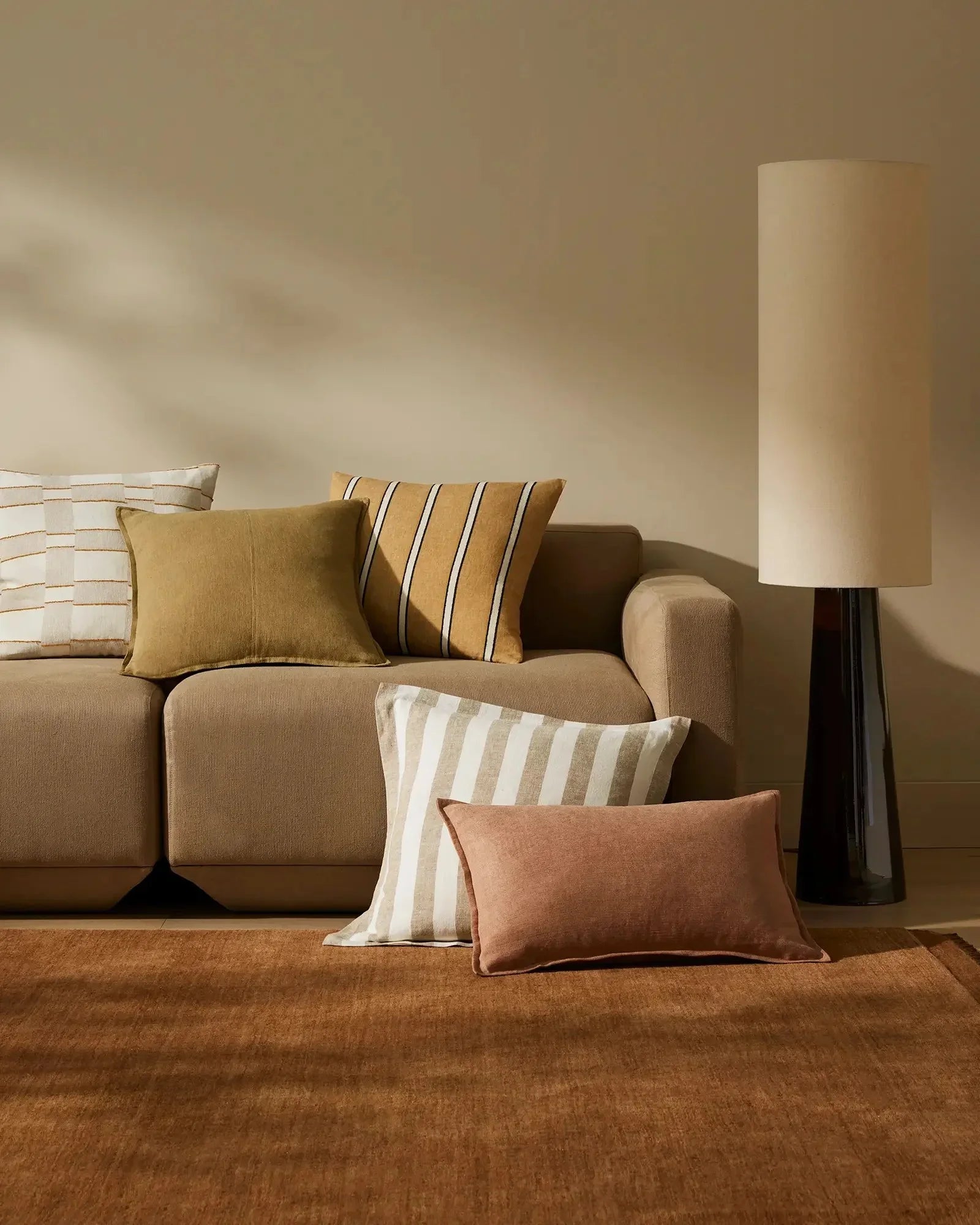 Weave Home Fiore Cushion Clay