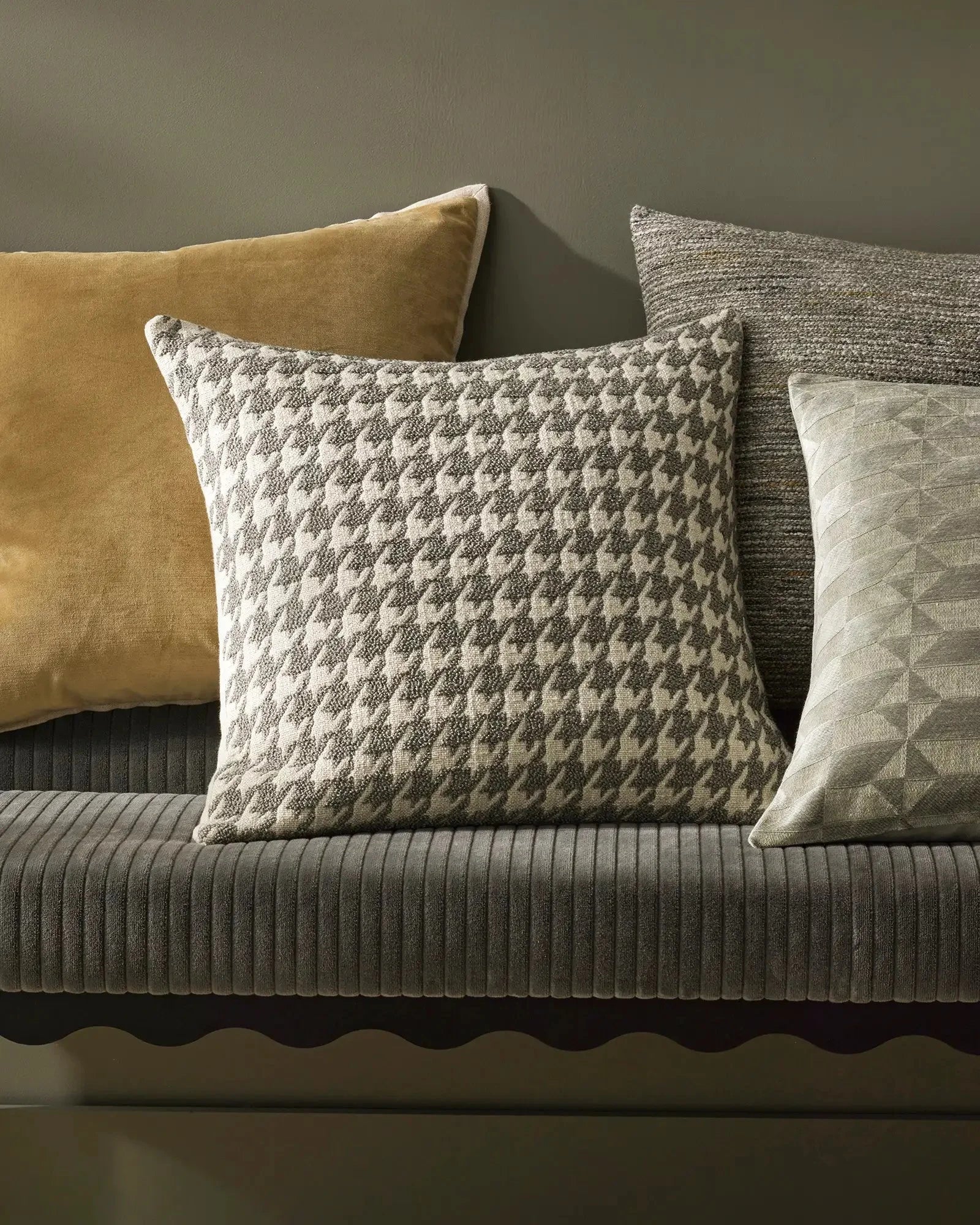 Weave Home Giovanni Bouclé Cushion Mist