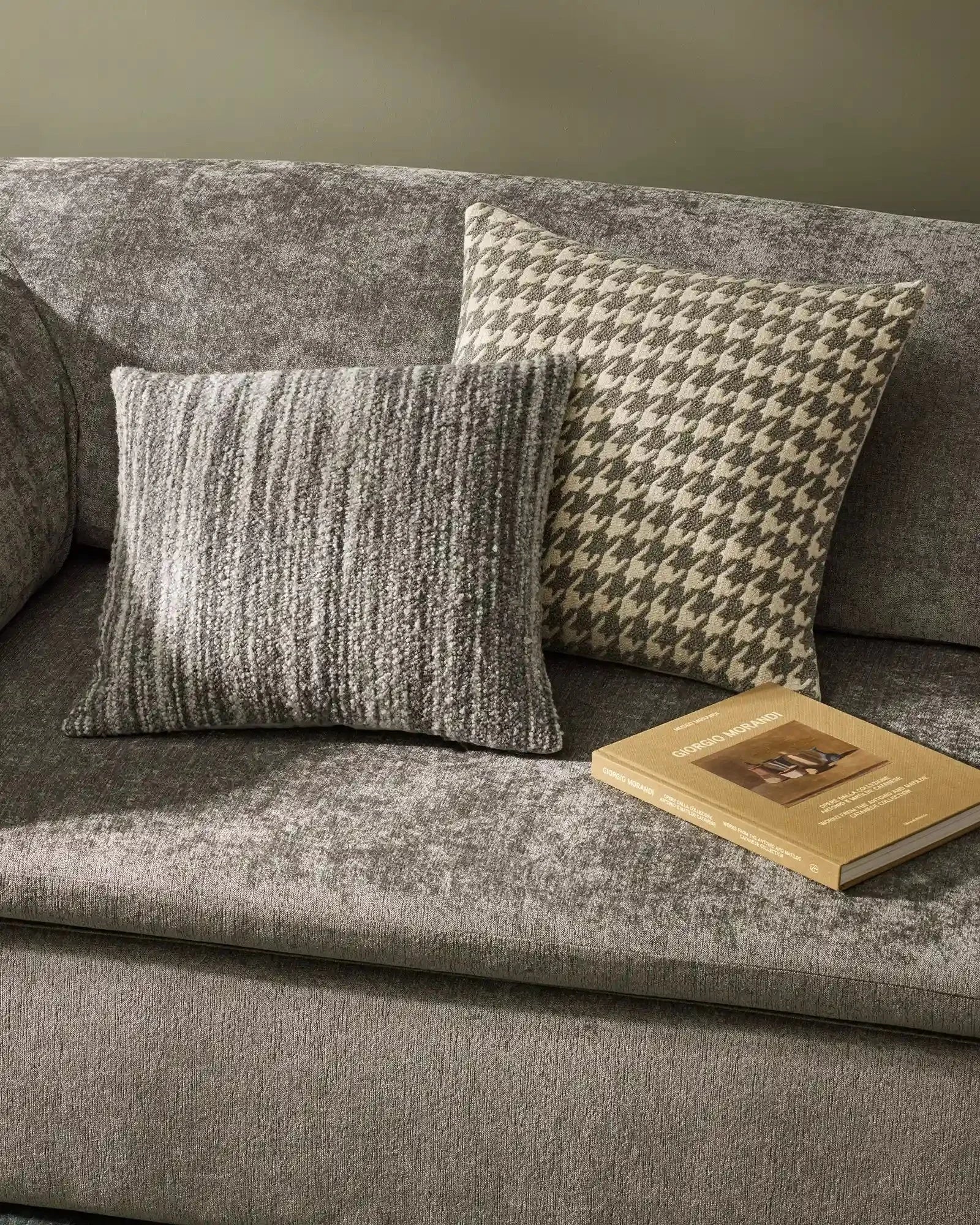 Weave Home Giovanni Bouclé Cushion Mist