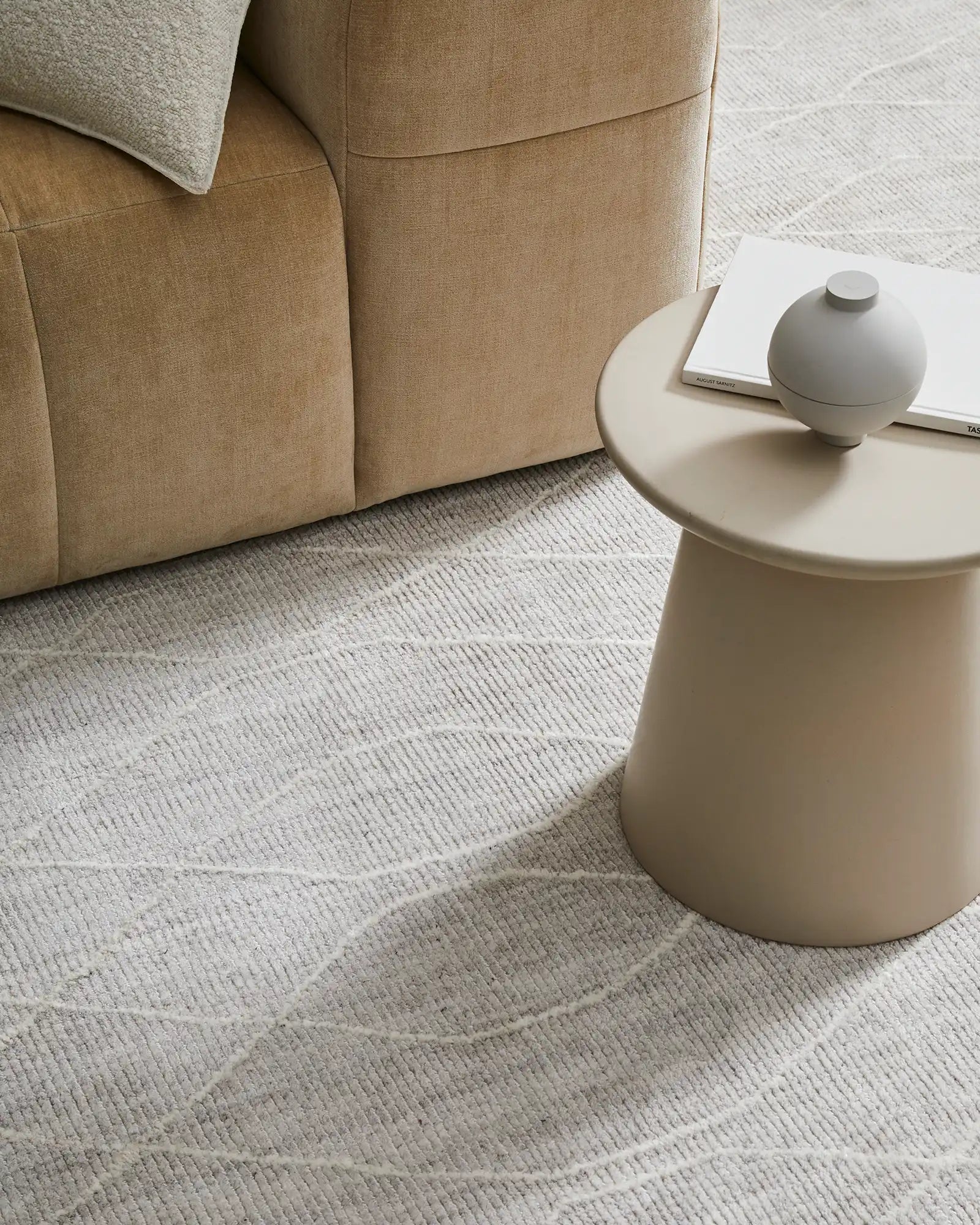 Weave Home Katari Moon Wool Area Rug