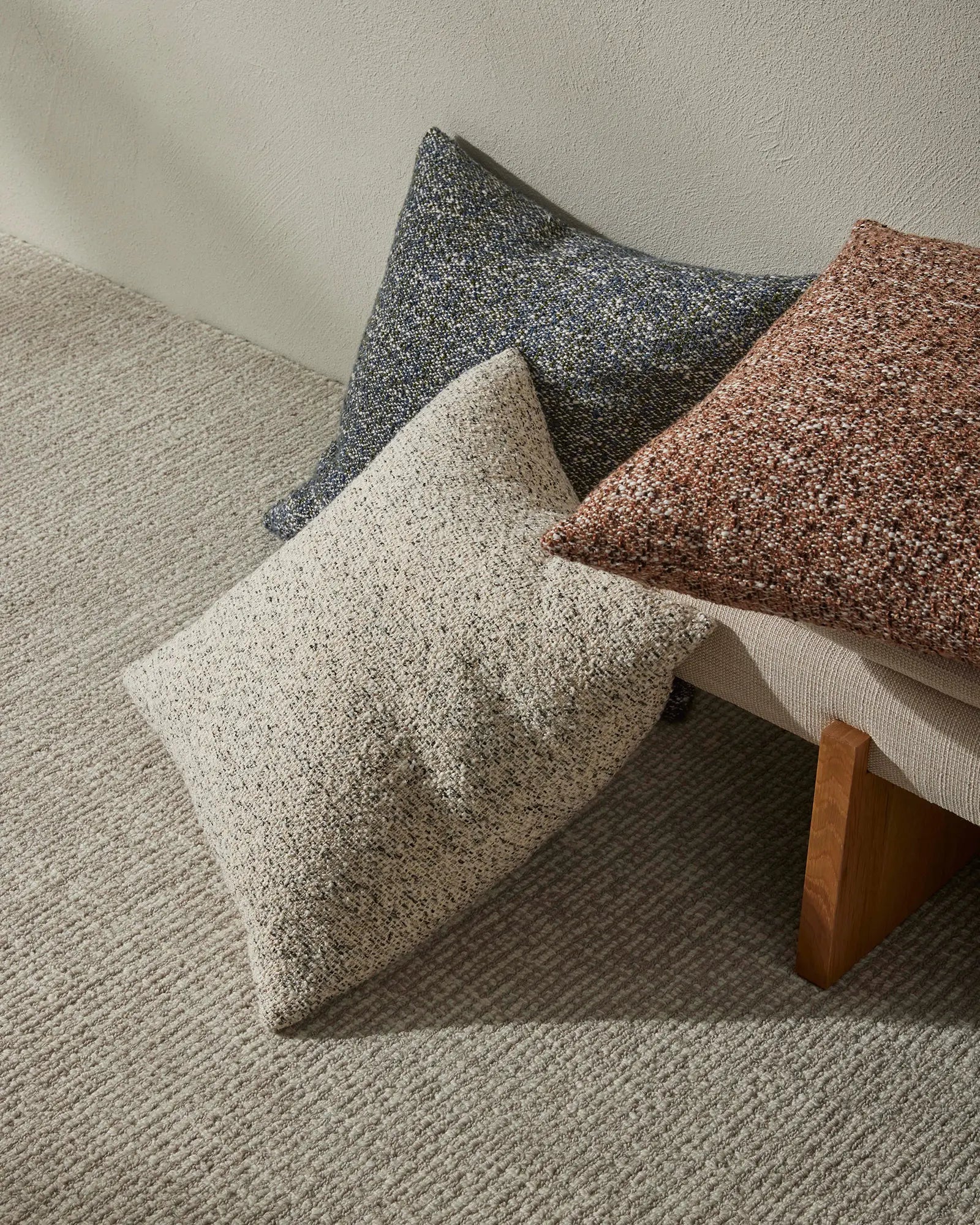 Weave Home Lisette Cushion Ocean